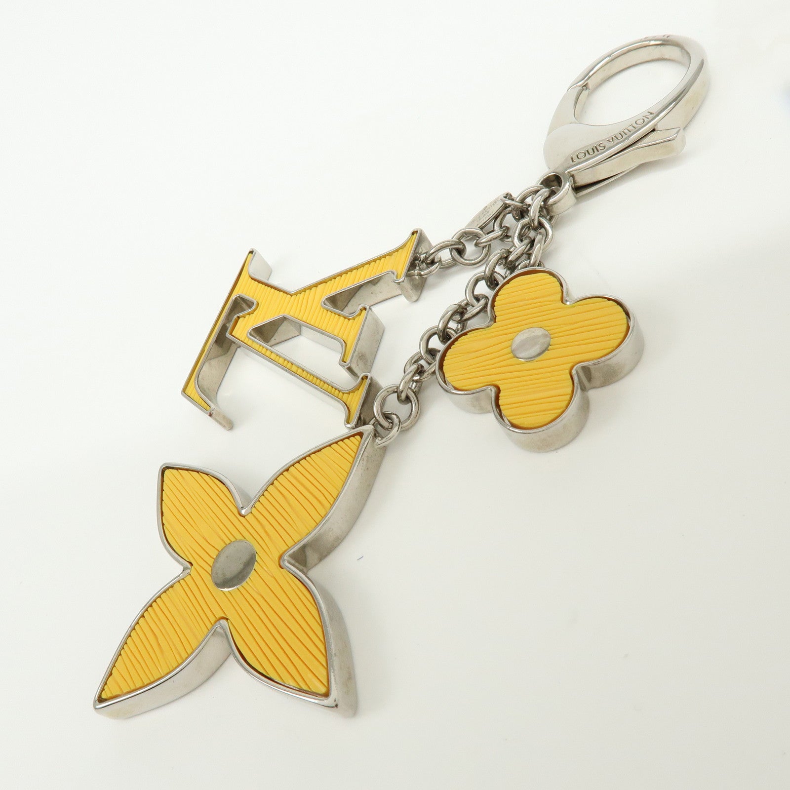 Louis Vuitton Bijou Sac Fleur de Epi Bag Charm Key Chain M66887