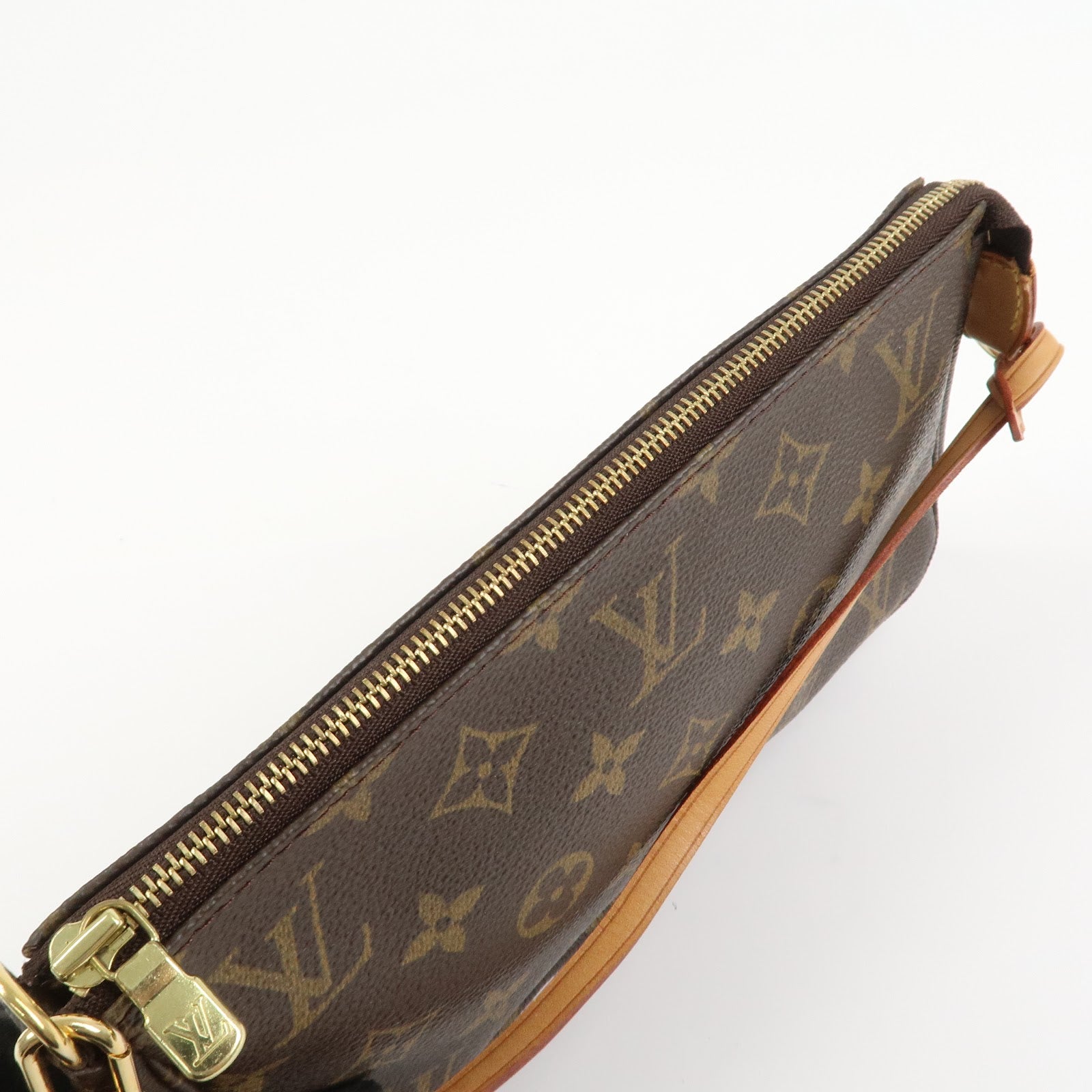 Louis Vuitton Monogram Pochette Accessoires Pouch Hand Bag M51980