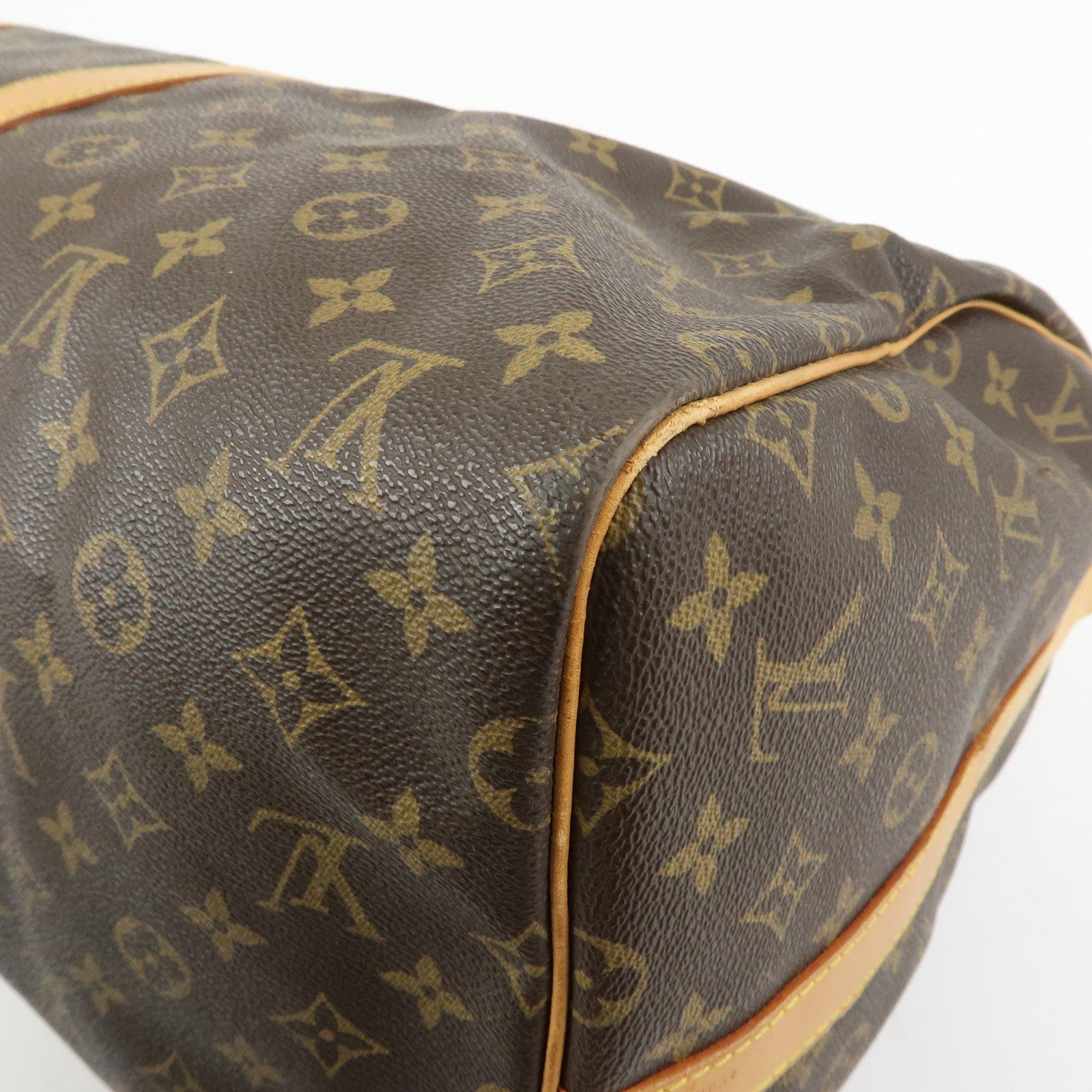 Louis Vuitton Monogram Keep All Bandouliere 55 Boston Bag M41414