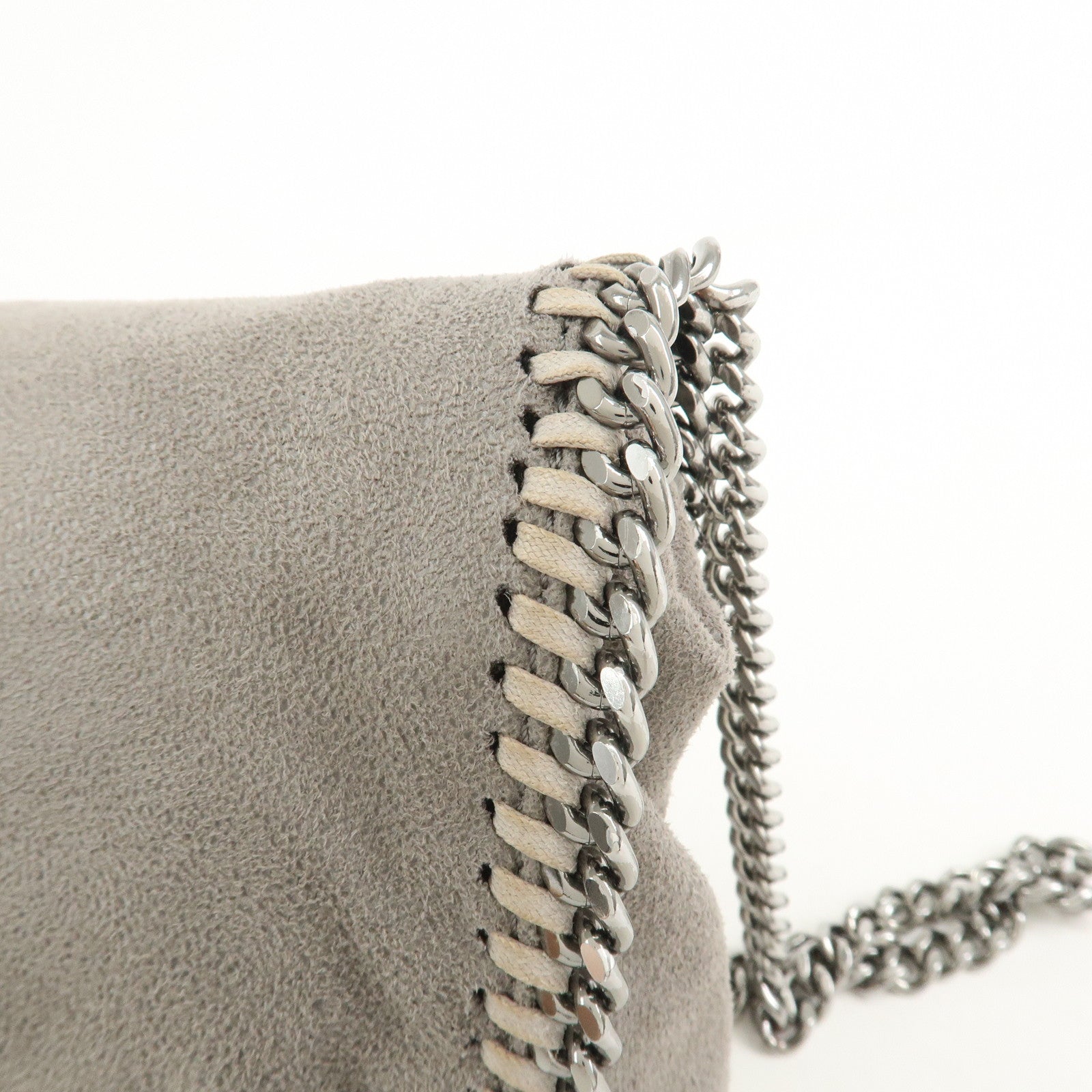STELLA MCCARTNEY Falabella Mini Shoulder Bag Grey