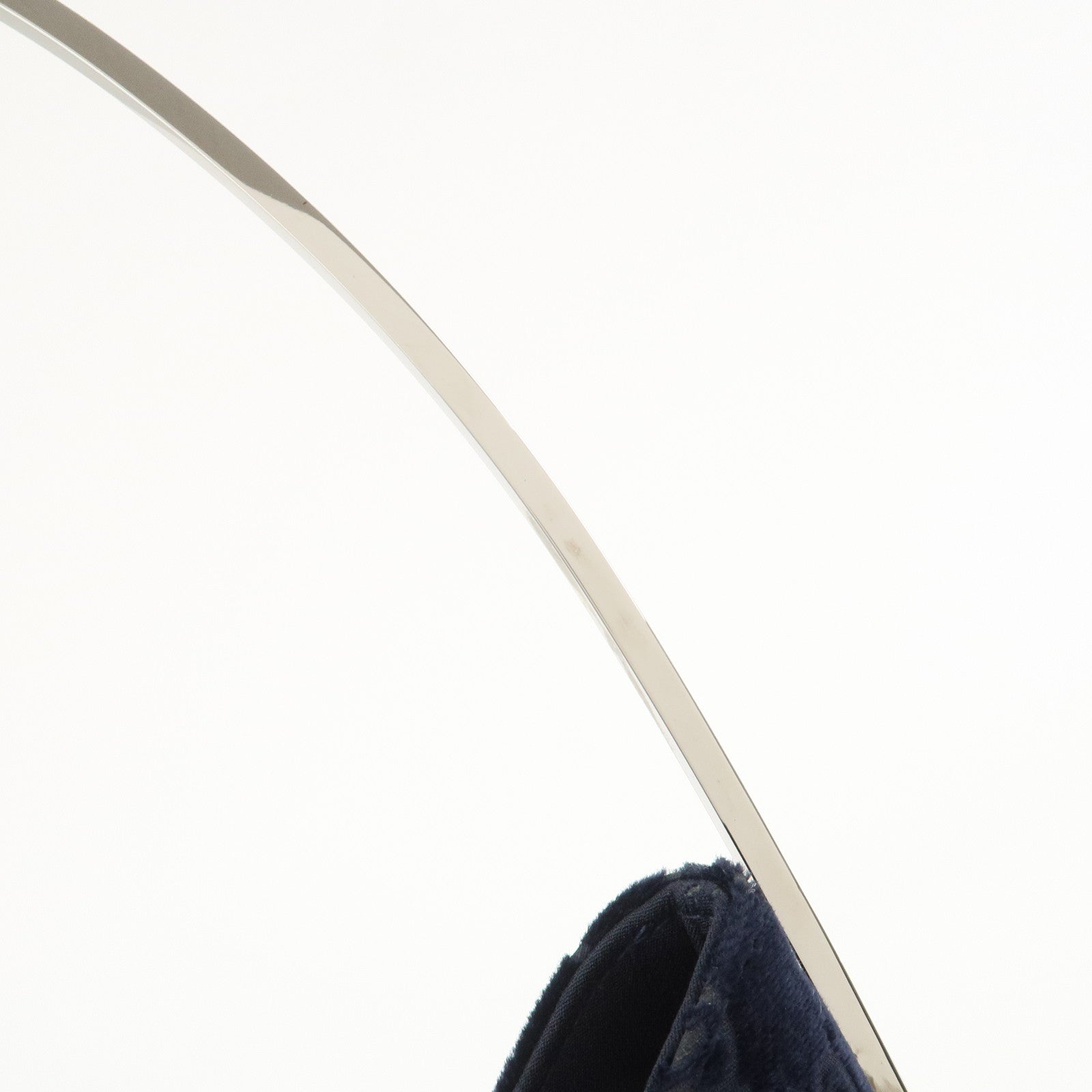 GUCCI Velvet GG Monogram Shoulder Bag Hand Bag Navy 001・2123