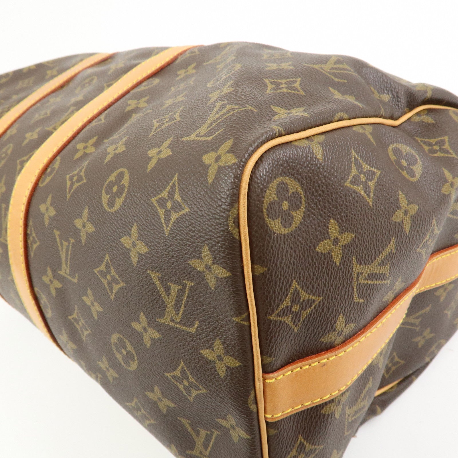Louis Vuitton Monogram Keep All 45 Bandouliere Boston Bag M41418