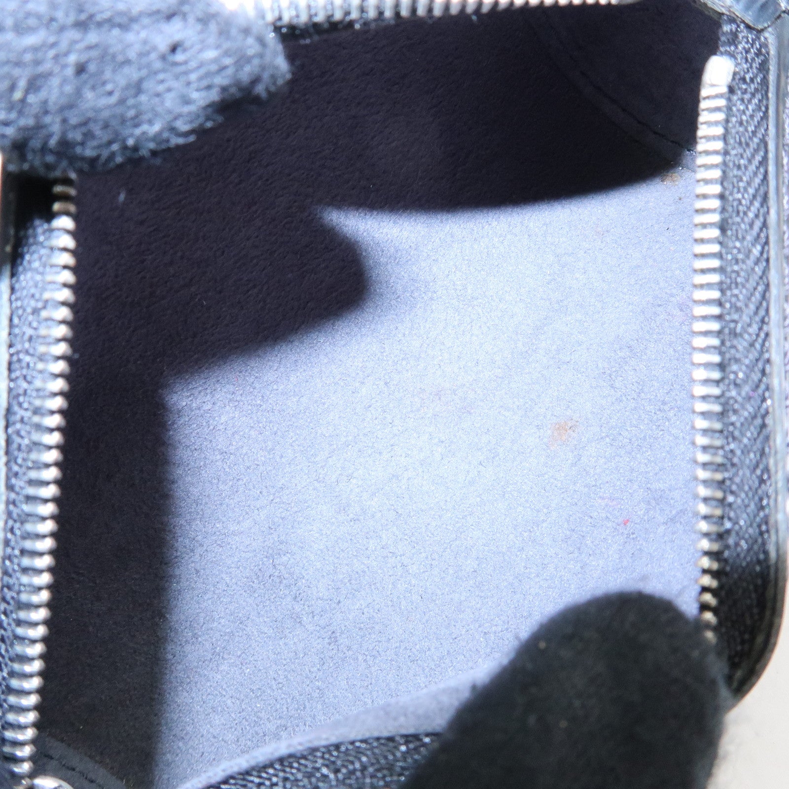 Louis Vuitton Epi Mini Pouch For Soufflot Hand Bag Noir