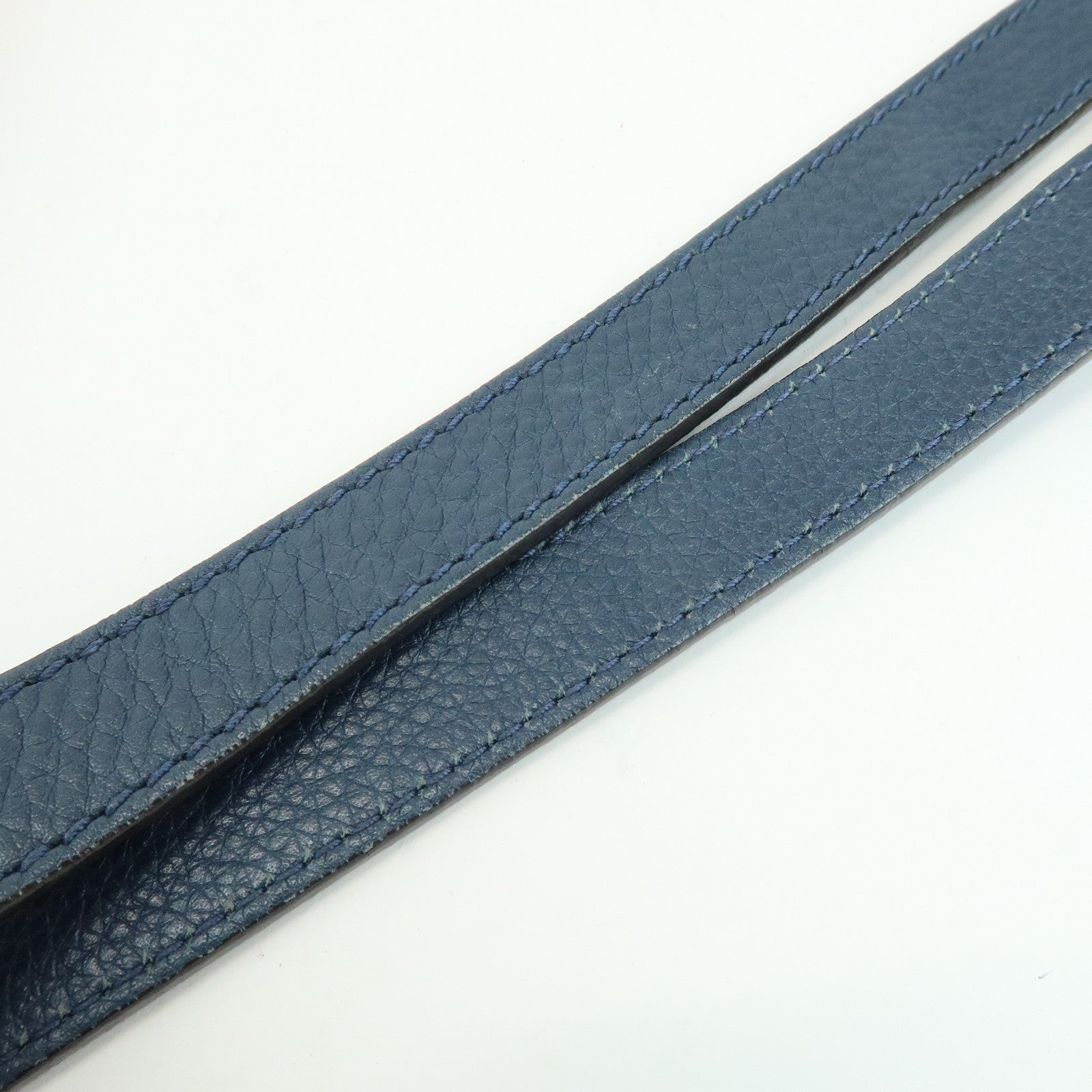 GUCCI Bamboo Shopper Small 2Way Bag Tote Shoulder Bag Navy 336032
