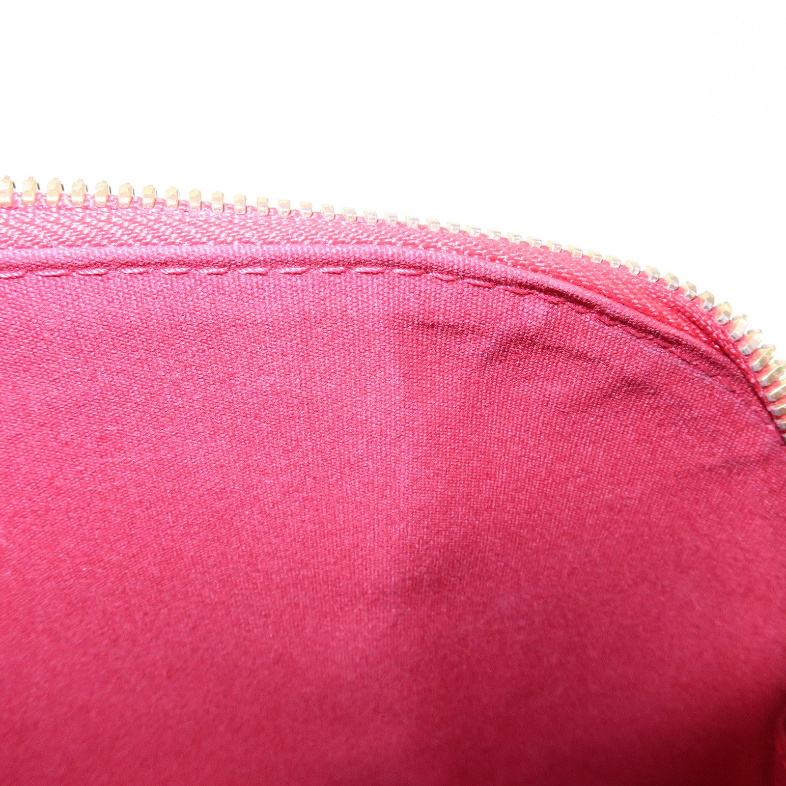 Louis Vuitton Monogram Vernis Alma BB 2Way Bag Red M91606