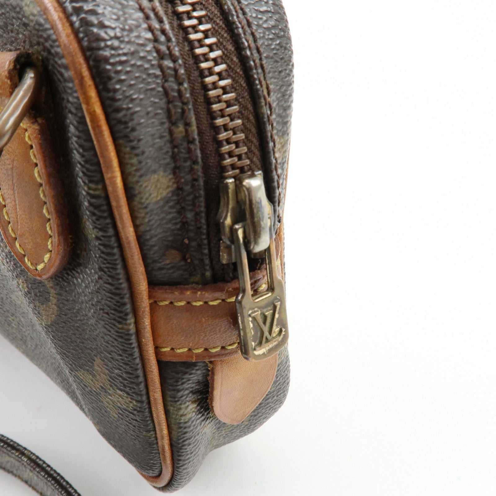 Louis Vuitton Monogram Pochette Marly Bandouliere Bag Brown M51828
