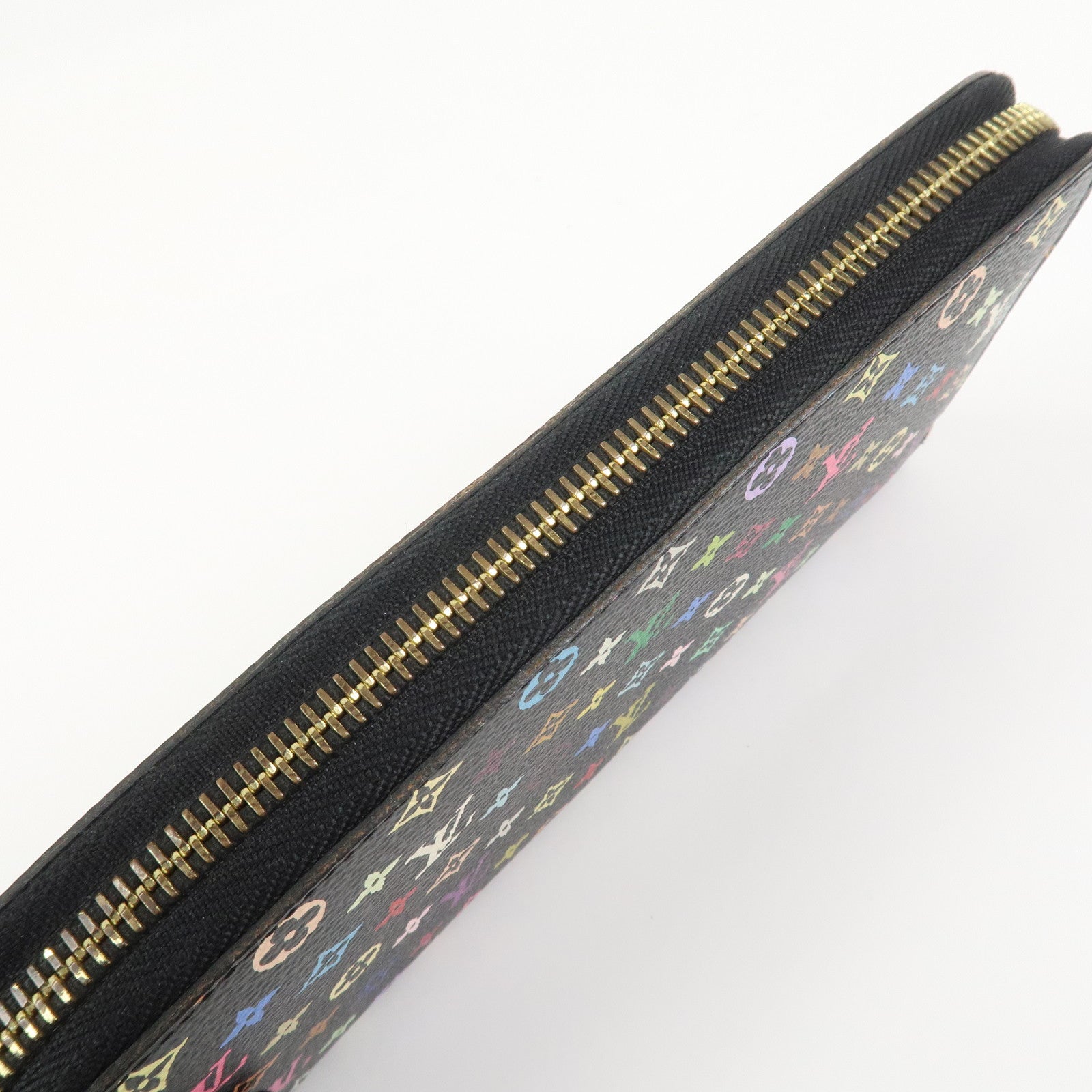 Louis Vuitton Monogram Multi Color Zippy Wallet Violet M60275