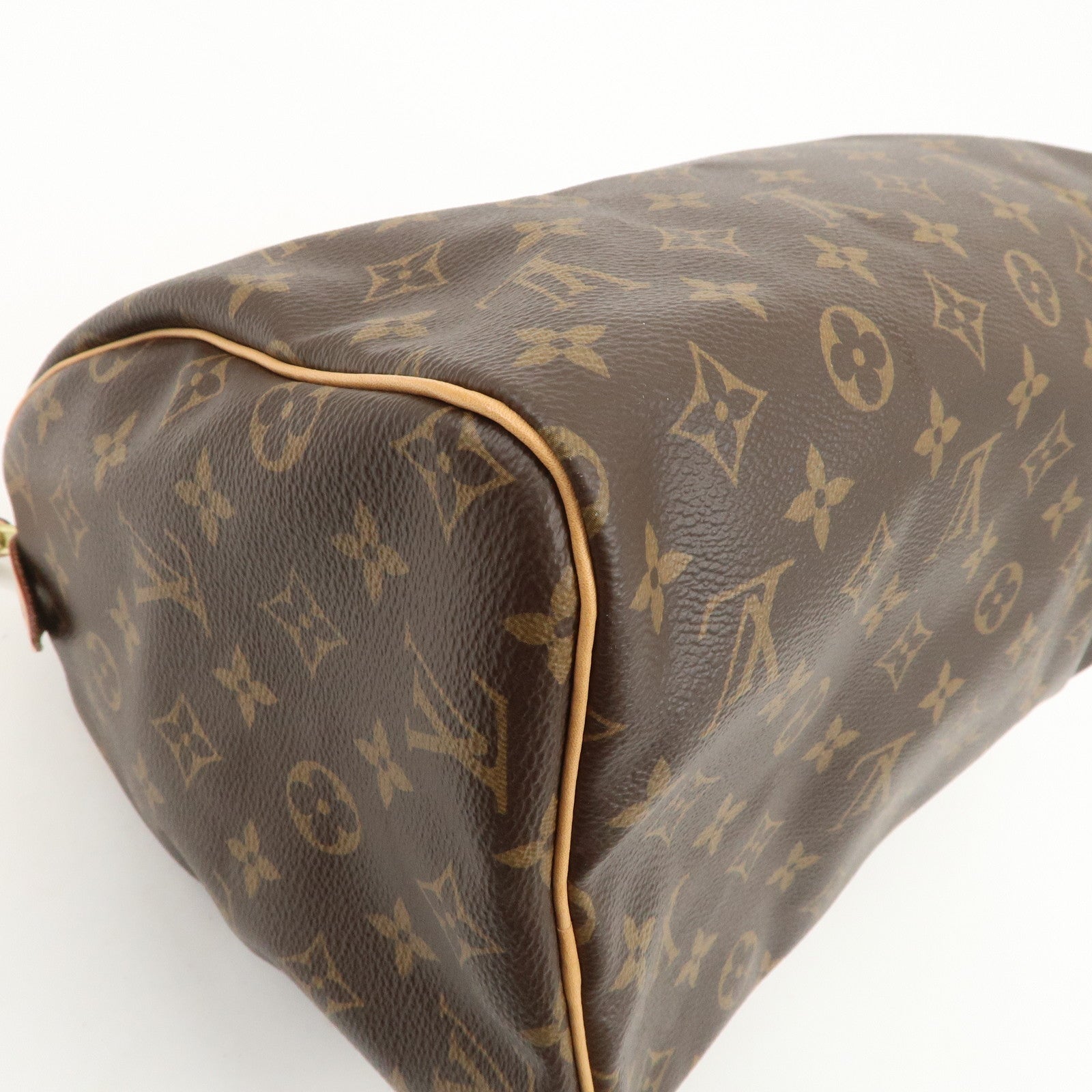 Louis Vuitton Monogram Speedy 30 Boston Bag Hand Bag Brown M41108