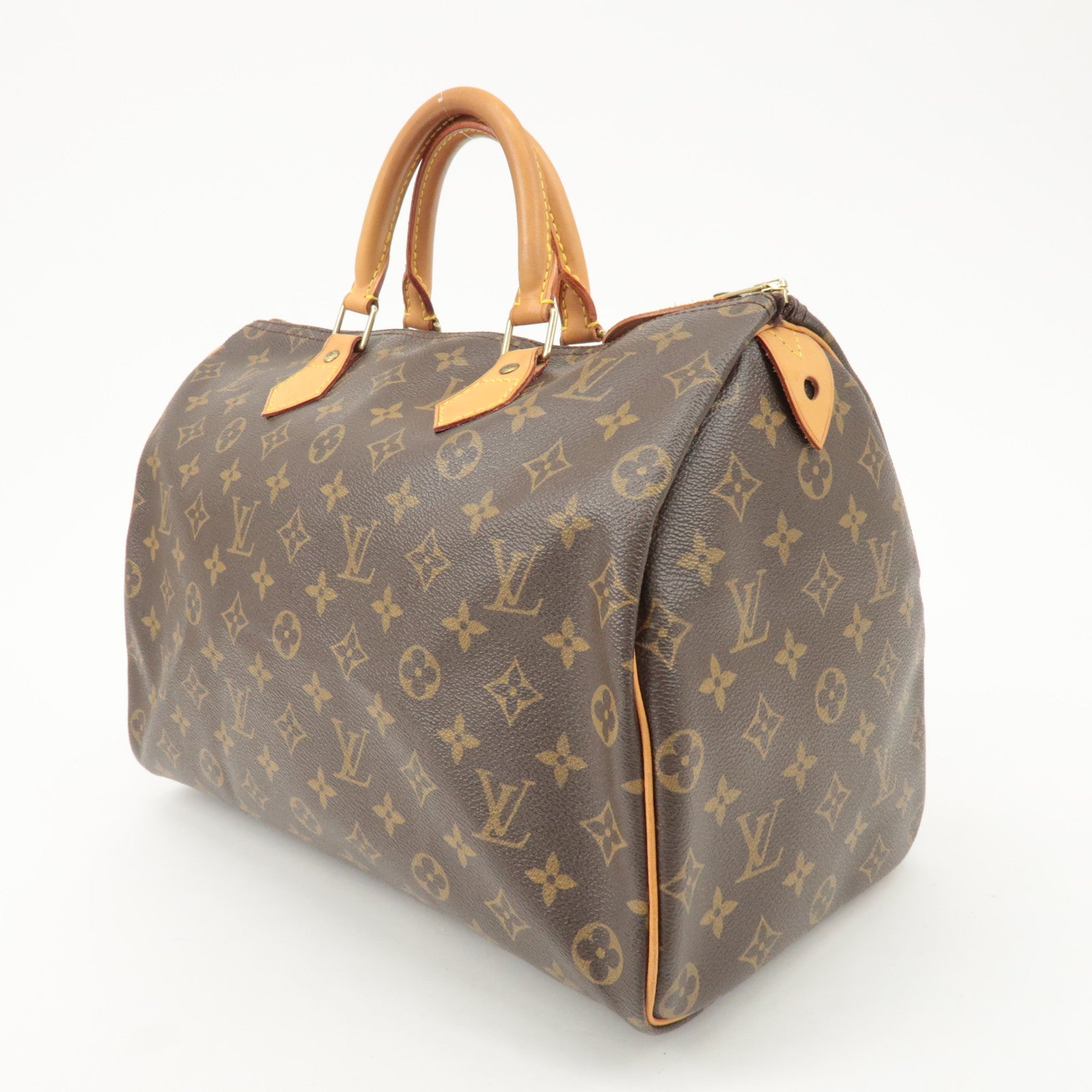 Louis Vuitton Monogram Speedy 35 Boston Bag Hand Bag M41524 Used