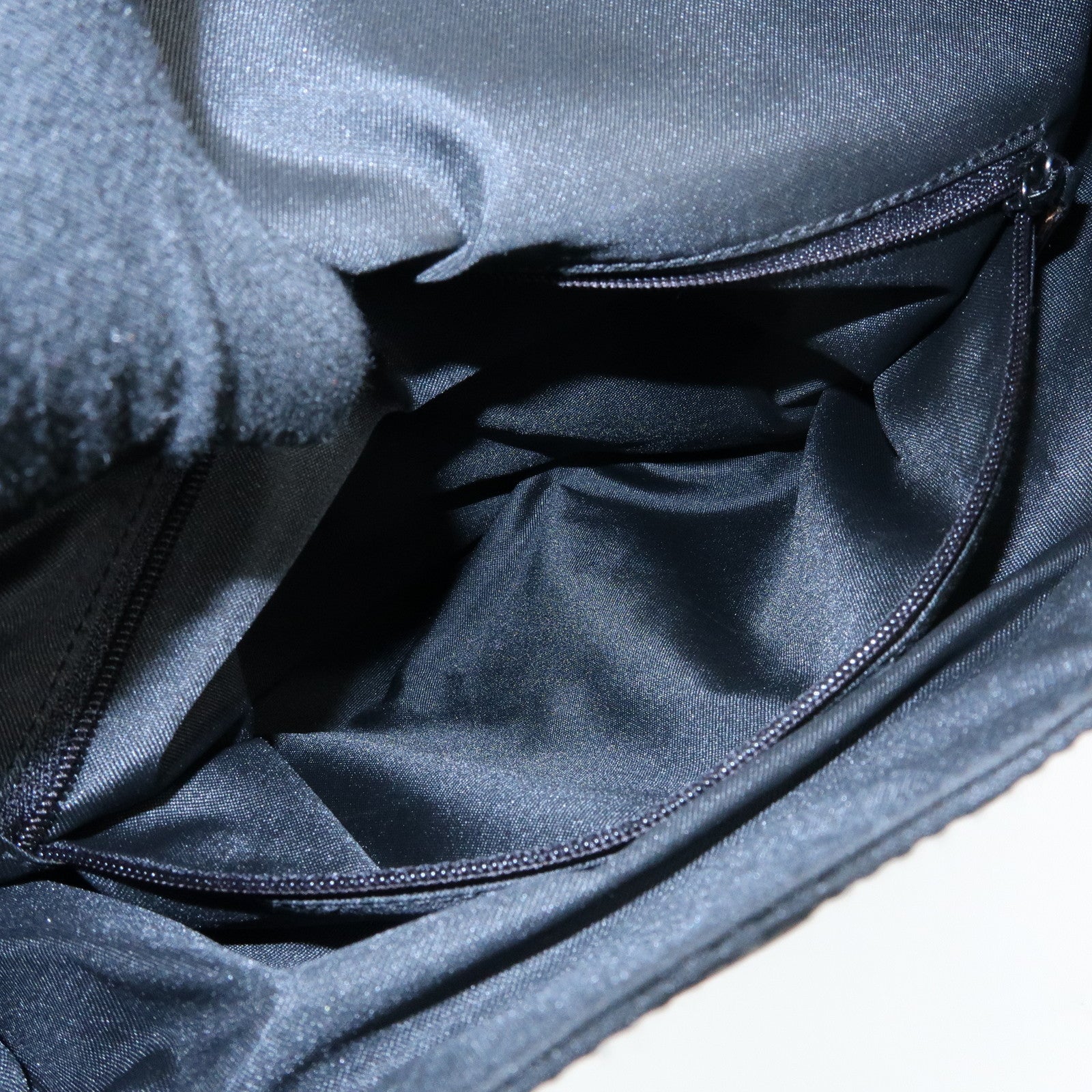 GUCCI GG Nylon Leather Backpack Rucksack Black 003・0238