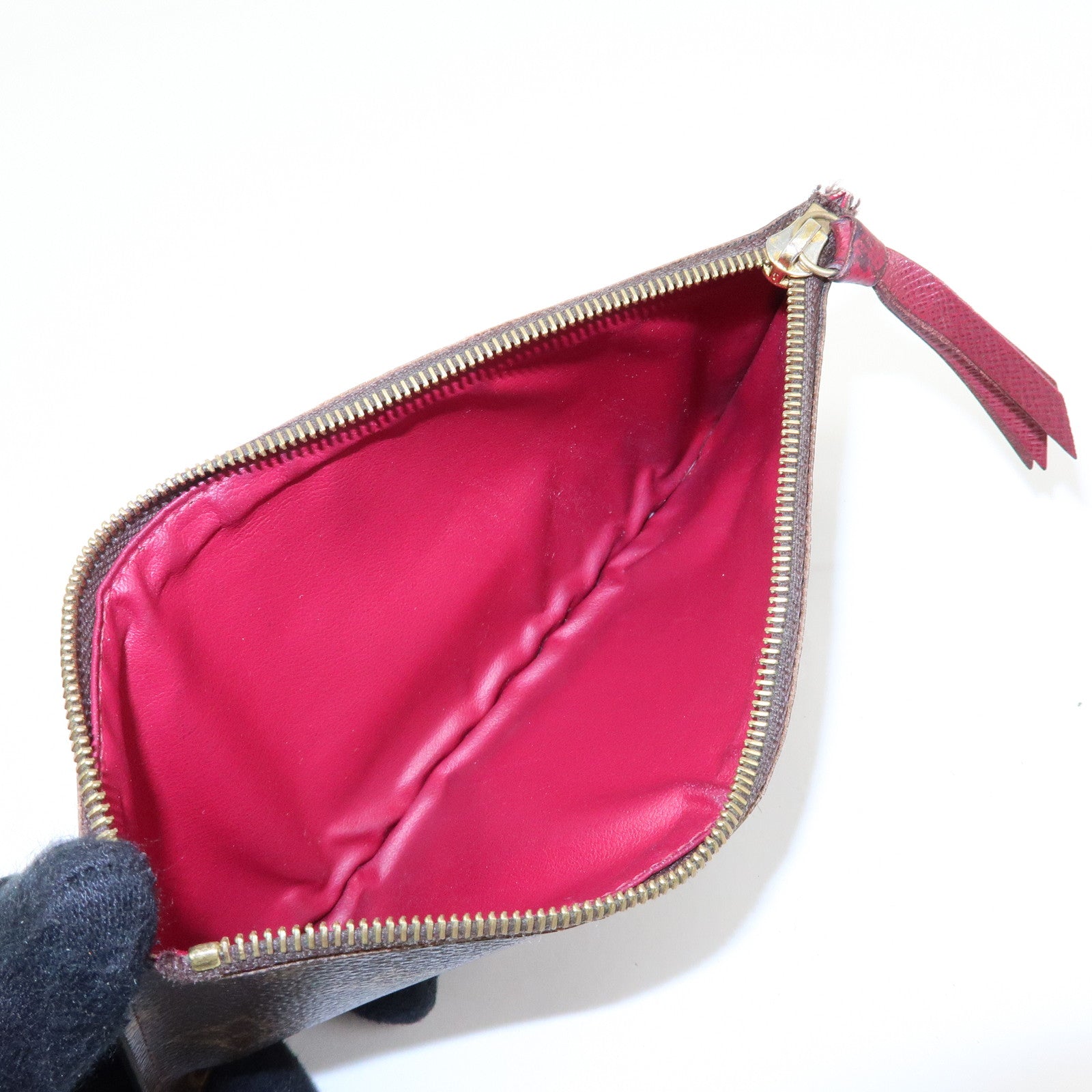 Louis Vuitton Monogram Pochette Felicie Shoulder Bag Brown M61276