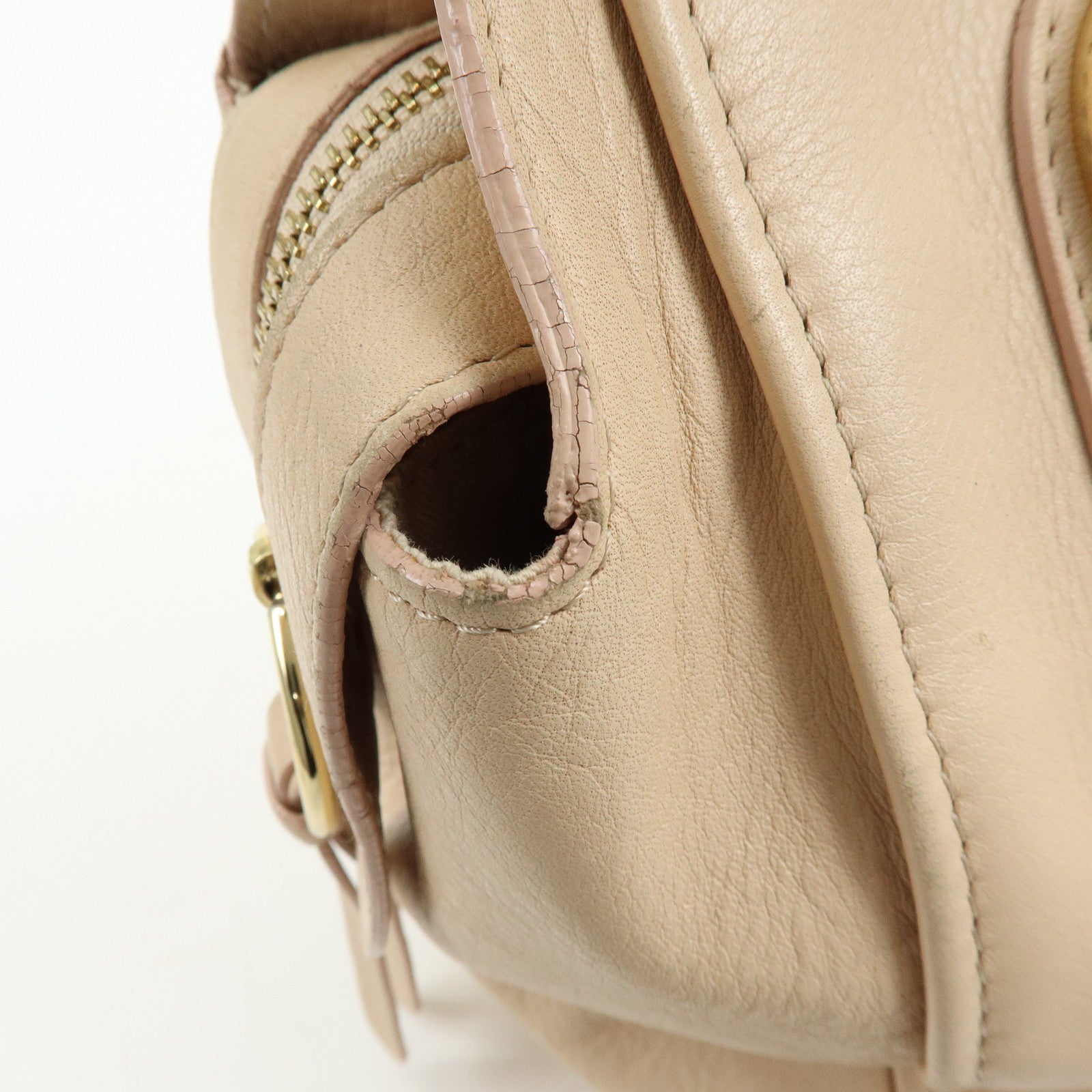 Chloe See by Chloe Paige Leather 2Way Bag Shoulder Bag Light Pink