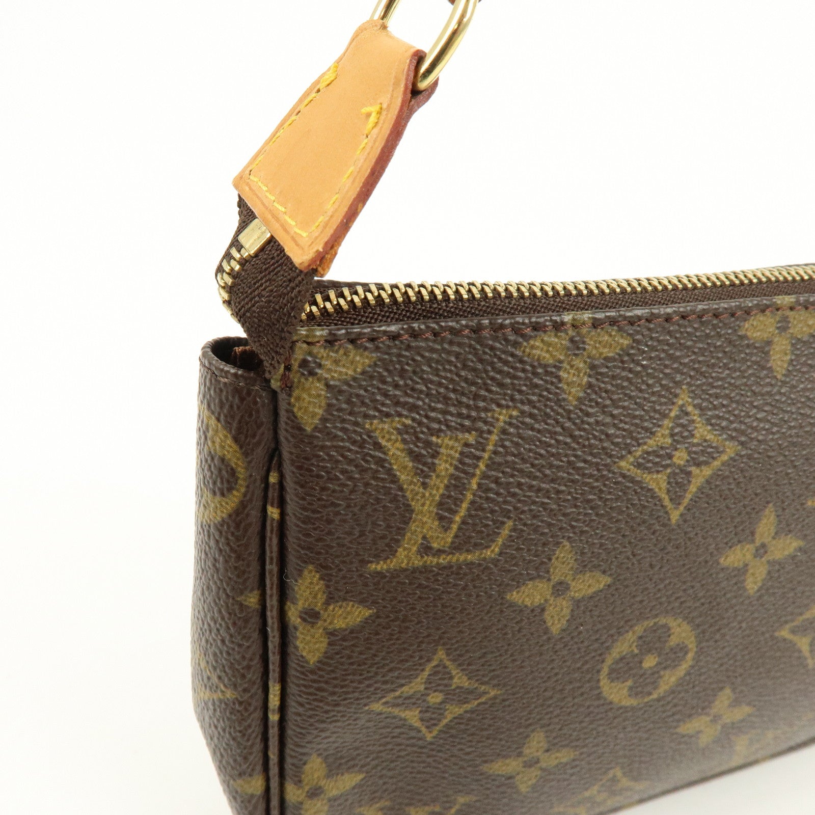 Louis Vuitton Monogram Pochette Accessoires Pouch Hand Bag M51980