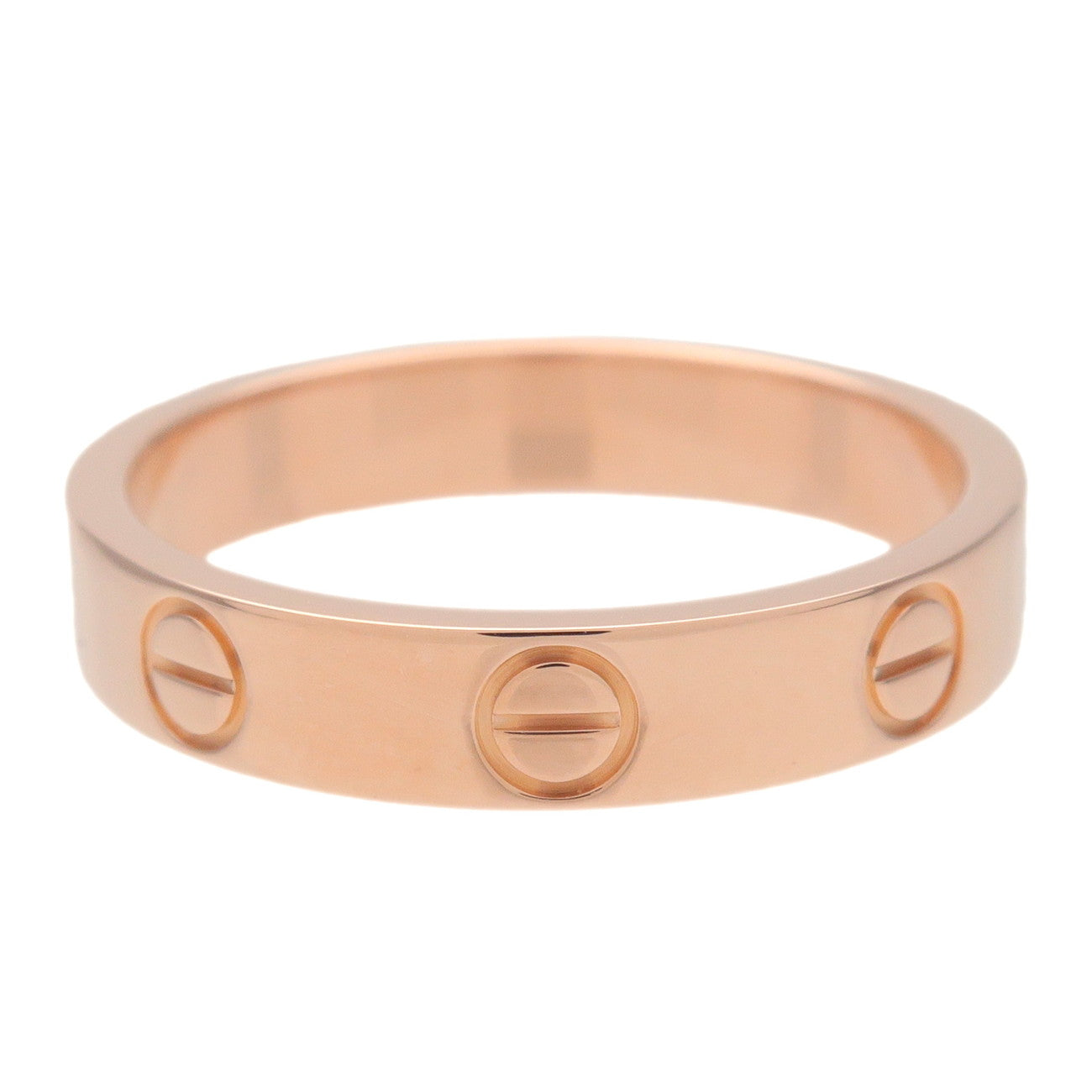 Cartier Mini Love Ring K18 750PG Rose Gold #51 US5.5 EU51.5 HK12.5