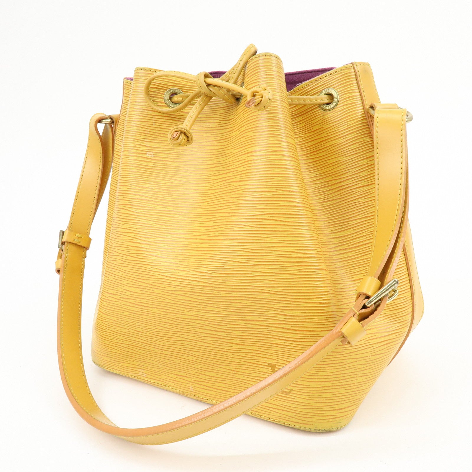 Louis Vuitton Epi Petit Noe Shoulder Bag Tassili Yellow M44109