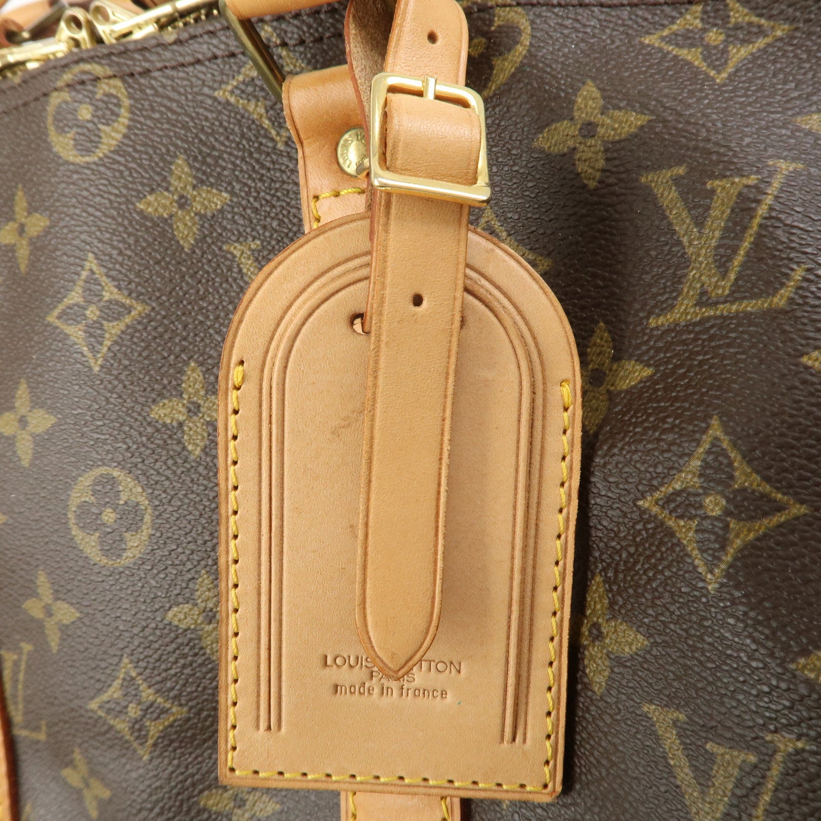 Louis Vuitton Monogram Keep All 45 Bandouliere Boston Bag M41418