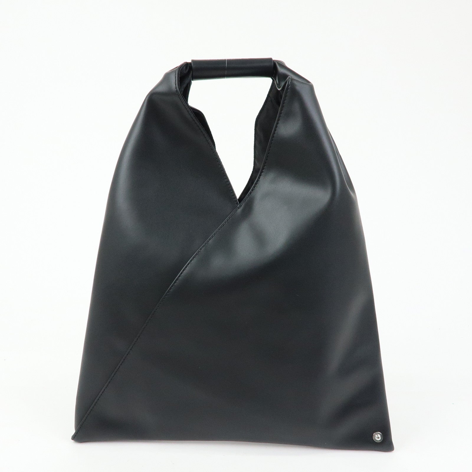 Maison Margiela MM6 Leather Japanese Tote Bag Shoulder Bag Black