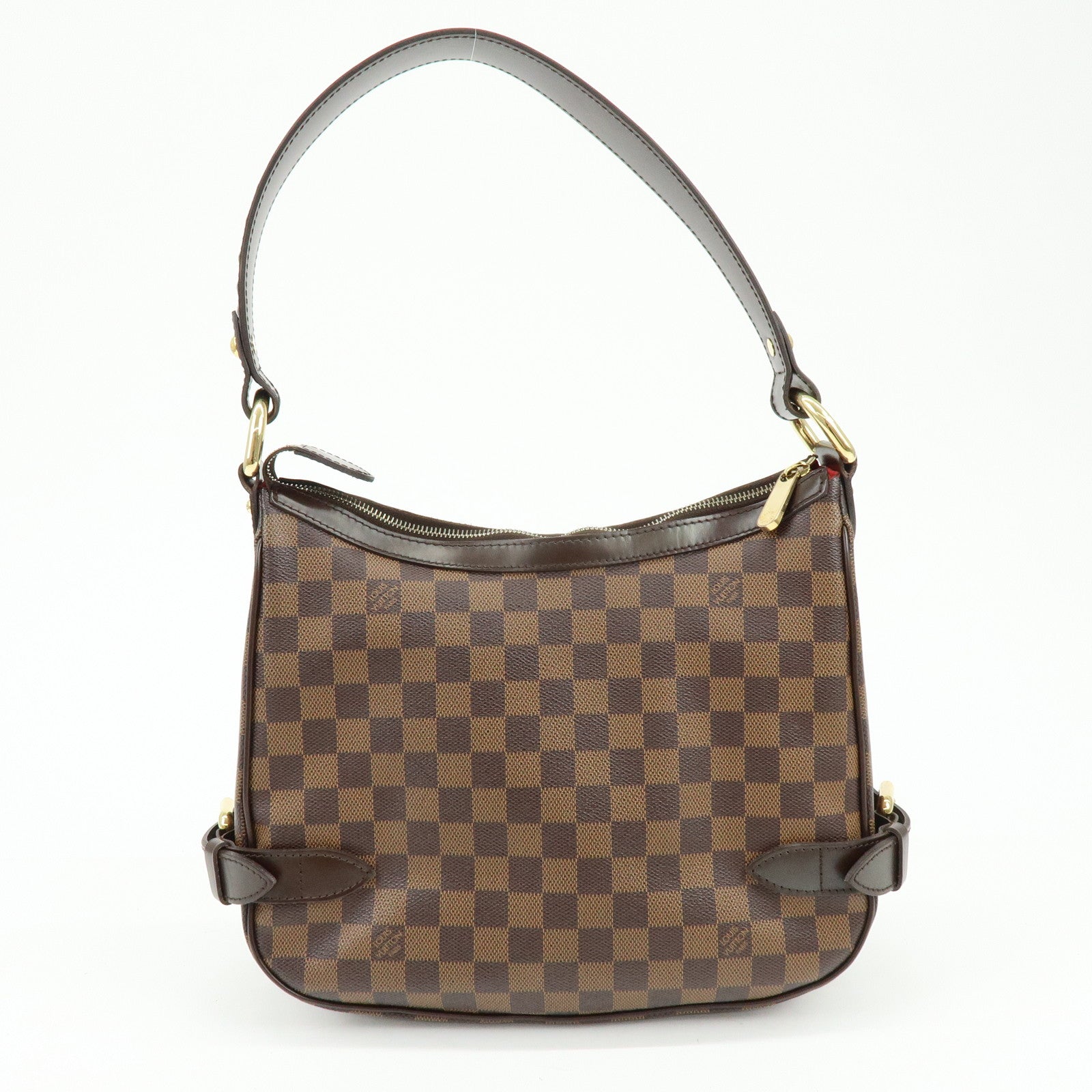 Louis Vuitton Damier Highbury Canvas Shoulder Bag Brown N51200