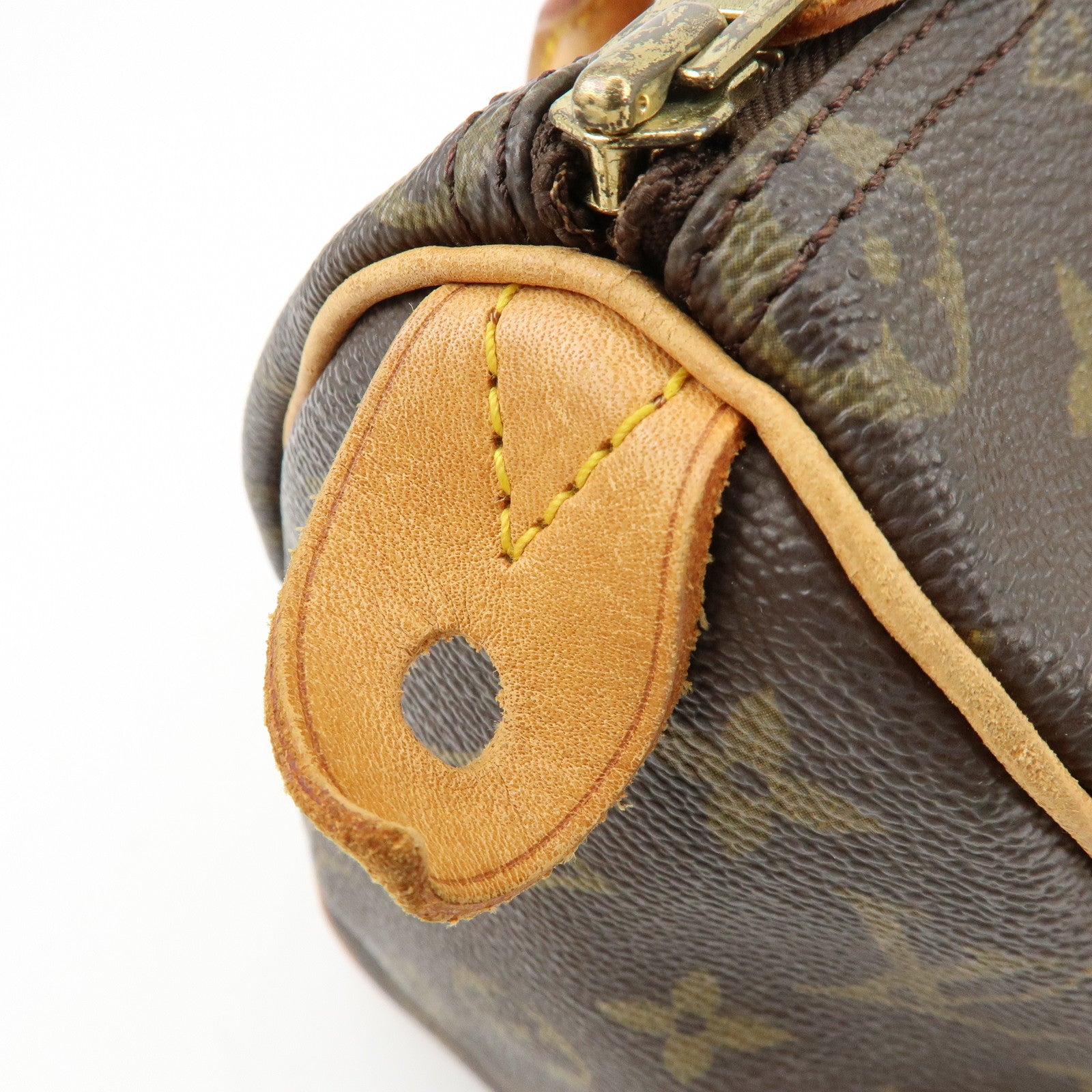 Louis Vuitton Monogram Speedy 25 Boston Bag Hand Bag Brown M41528