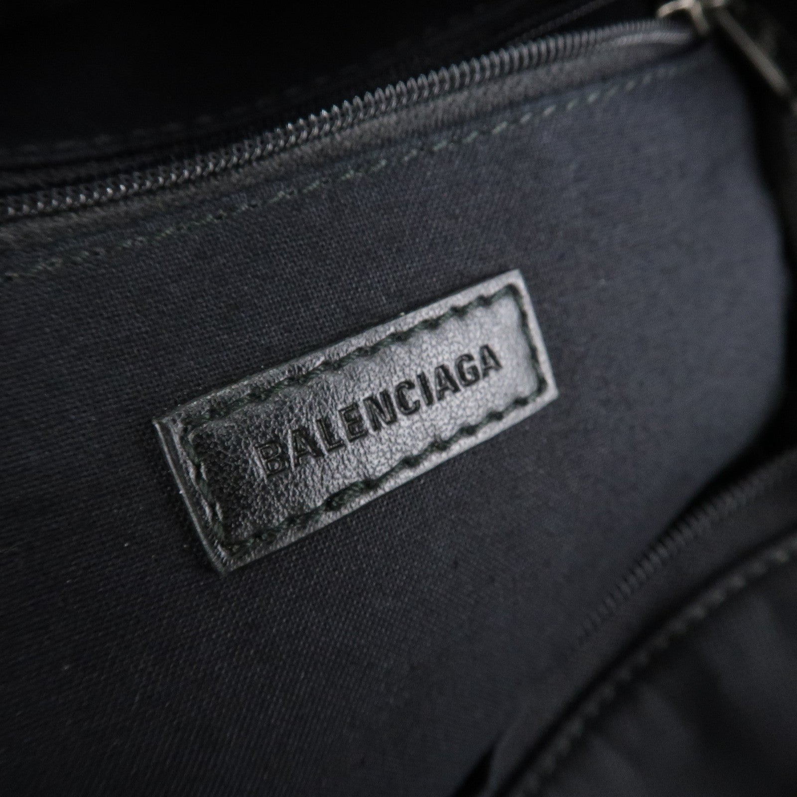 BALENCIAGA Explore Nylon Backpack Eiffel Tower Black 558163