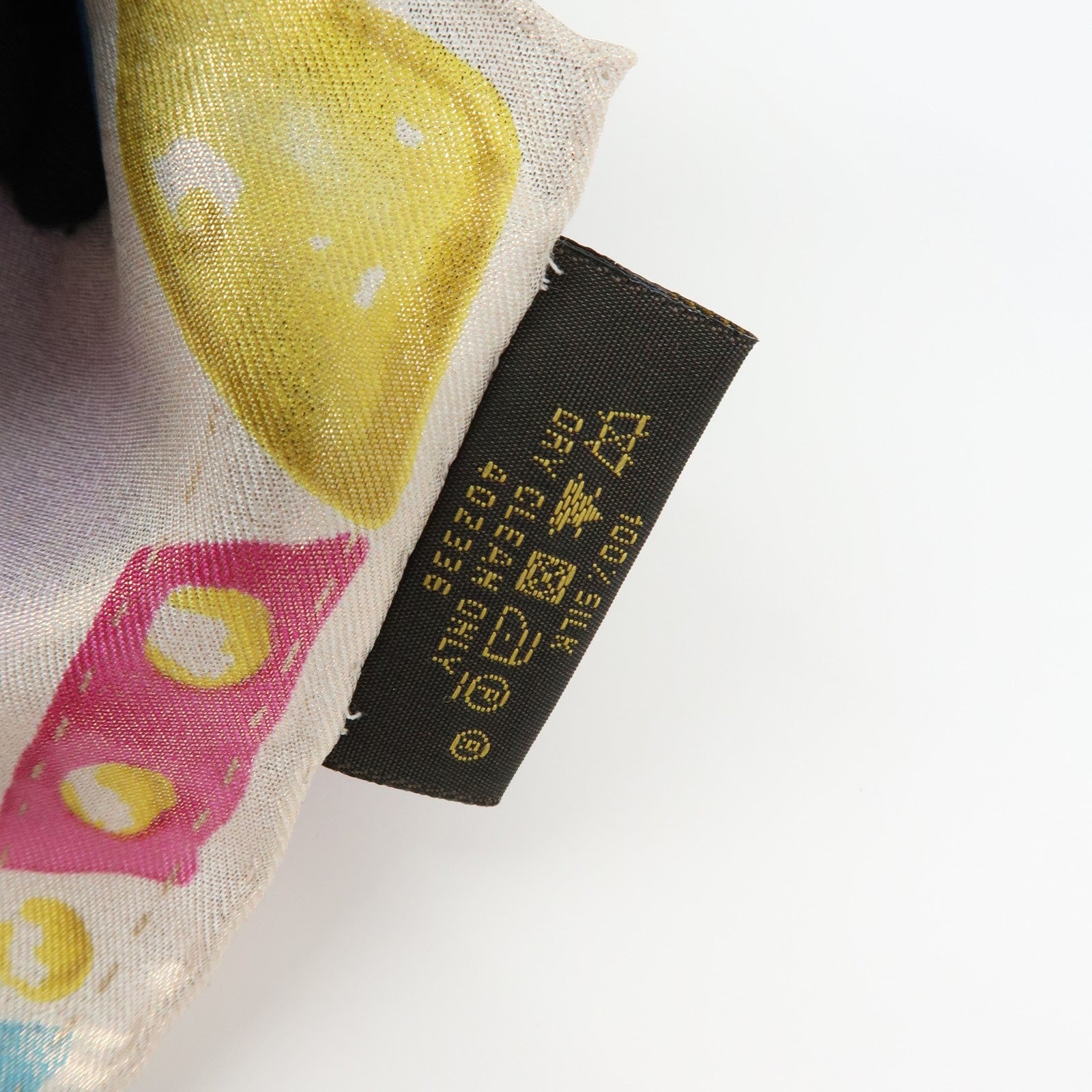 Louis Vuitton Silk 100% Scarf Voyage Autour De Ma Malle M72898