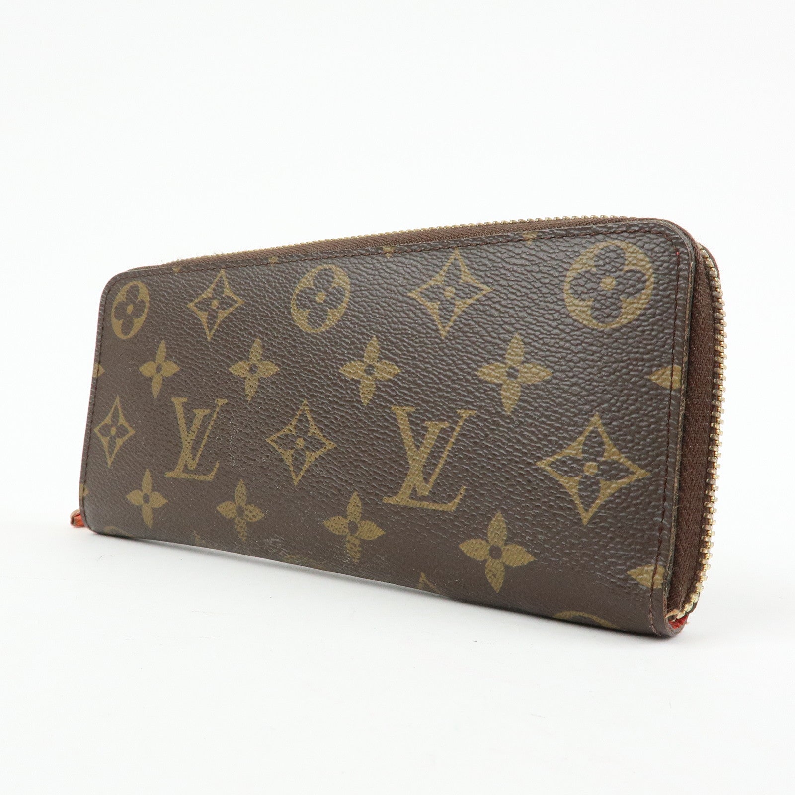 Louis Vuitton Monogram Portefeuille Clemence Zippy Wallet M60743