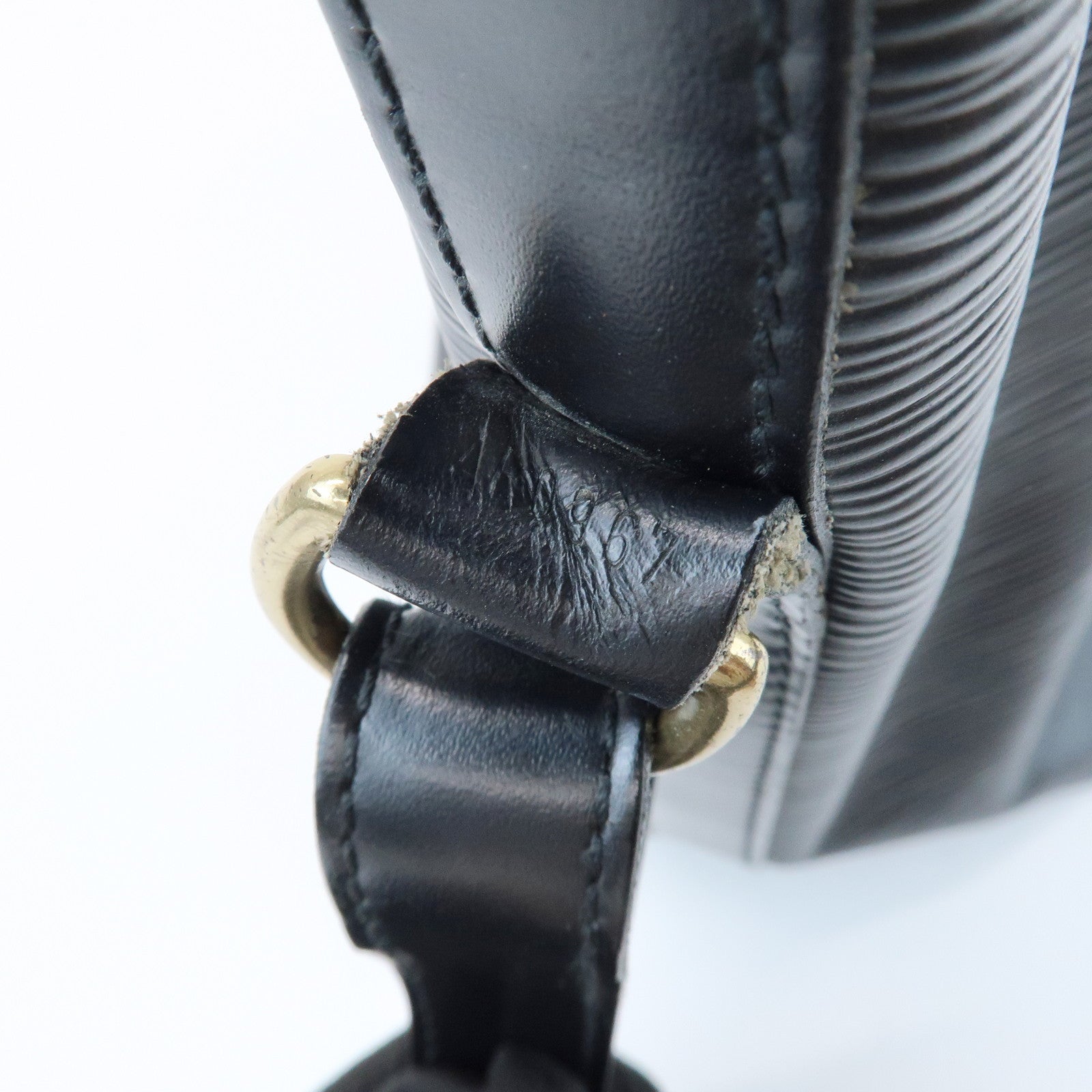 Louis Vuitton Epi Petit Noe Shoulder Bag Noir Black M59012