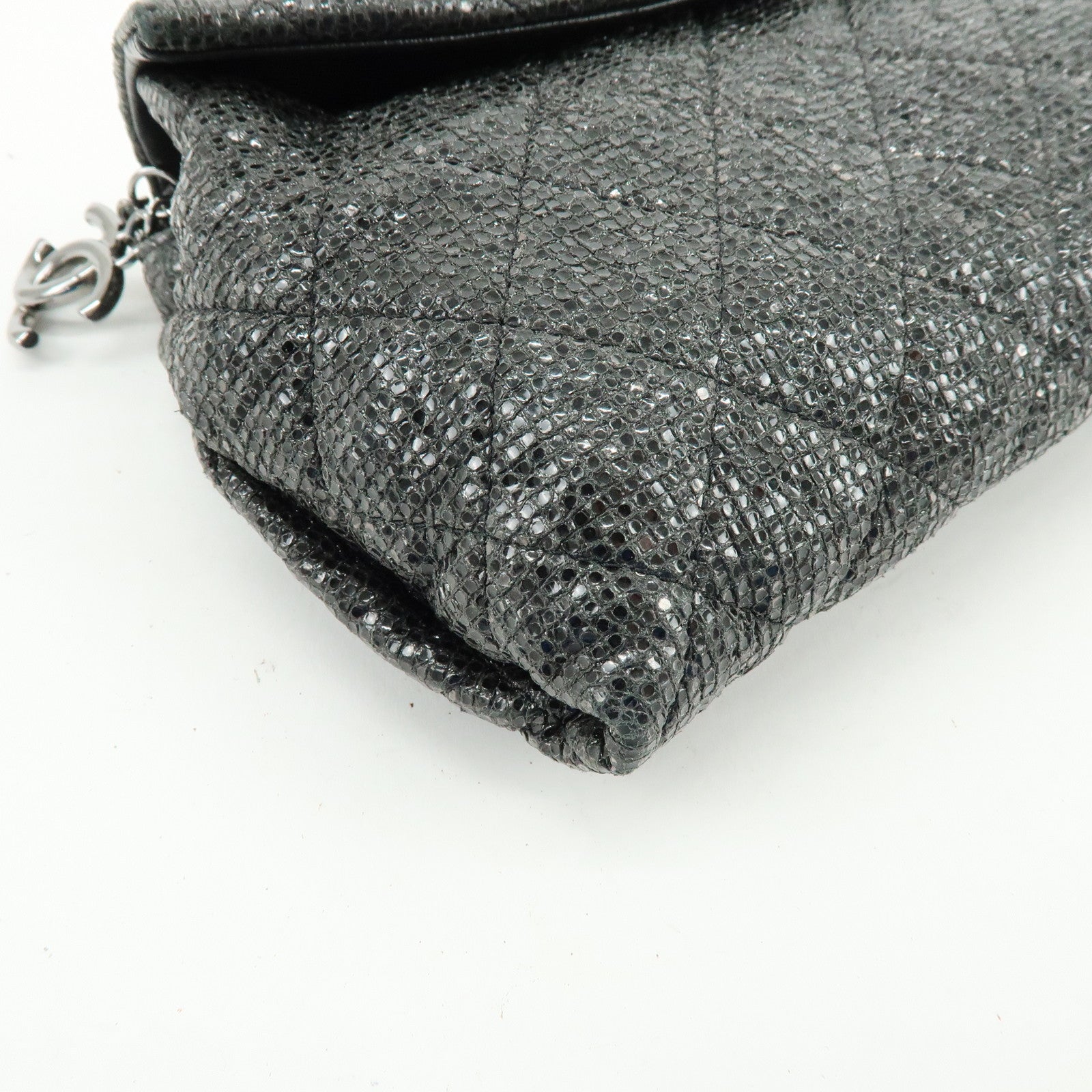 CHANEL Matelasse Chain Shoulder Bag 2014 Christmas Edition Black