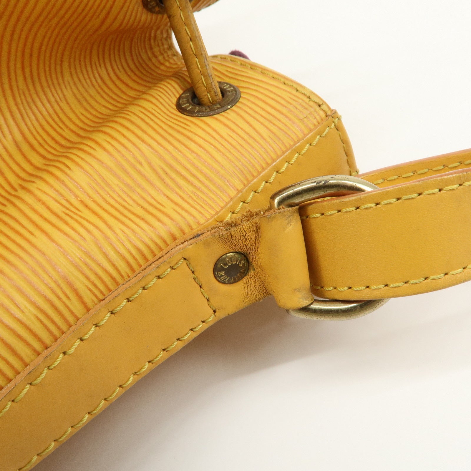 Louis Vuitton Epi Noe Leather Shoulder Bag Tassili Yellow M44009