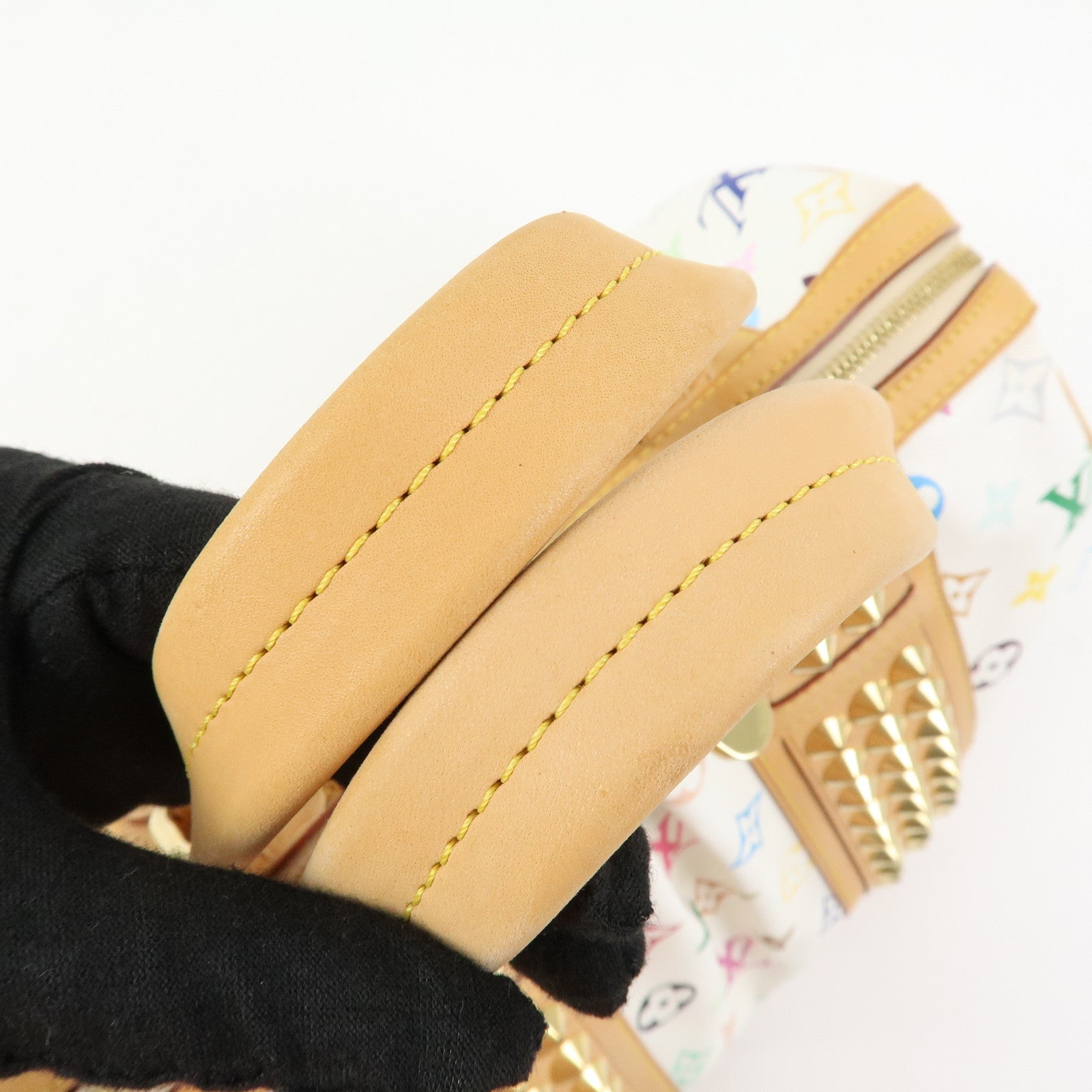 Louis Vuitton Monogram Multicolor Courtney MM 2Way Bag Blanc M45641