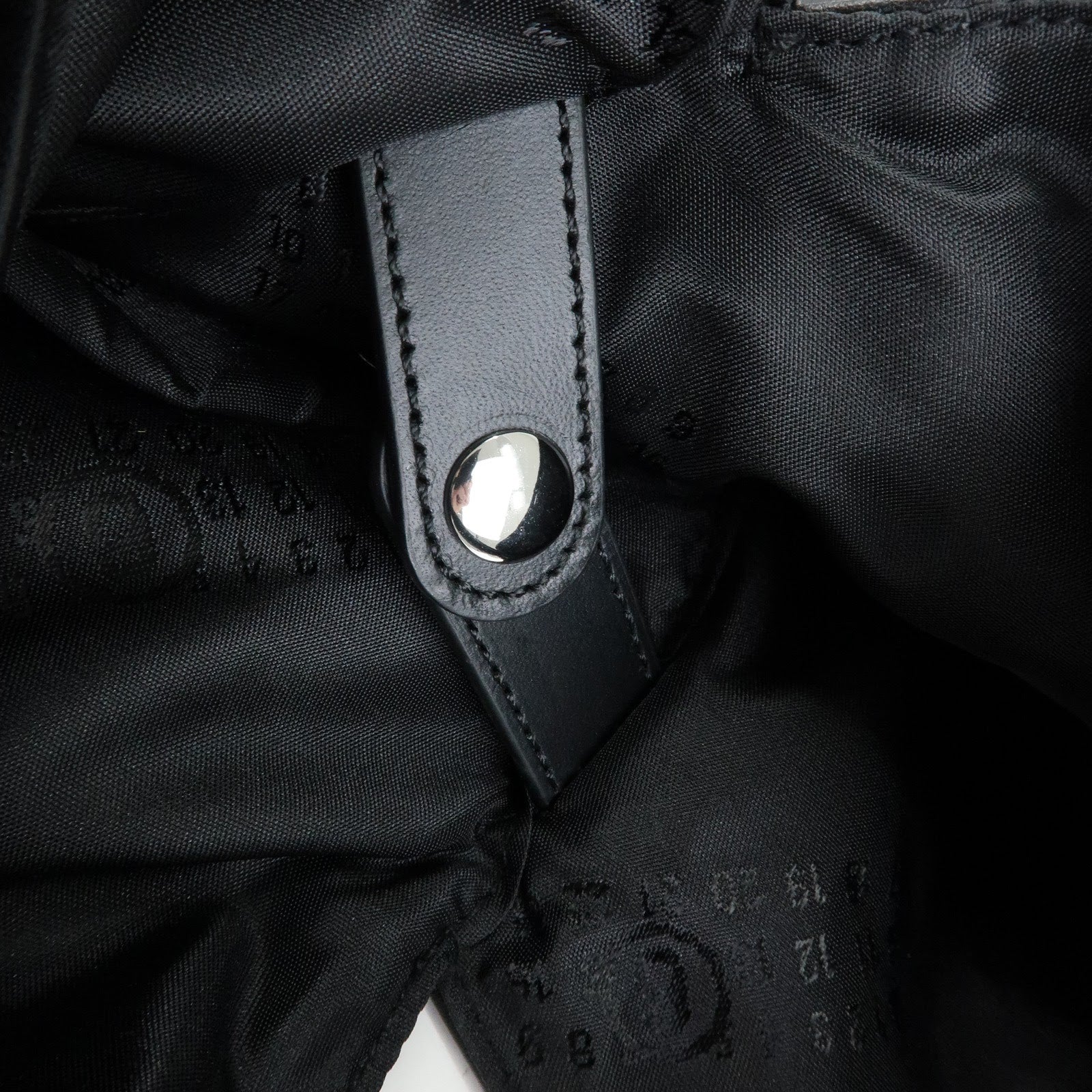 Maison Margiela MM6 Leather Japanese Tote Bag Shoulder Bag Black