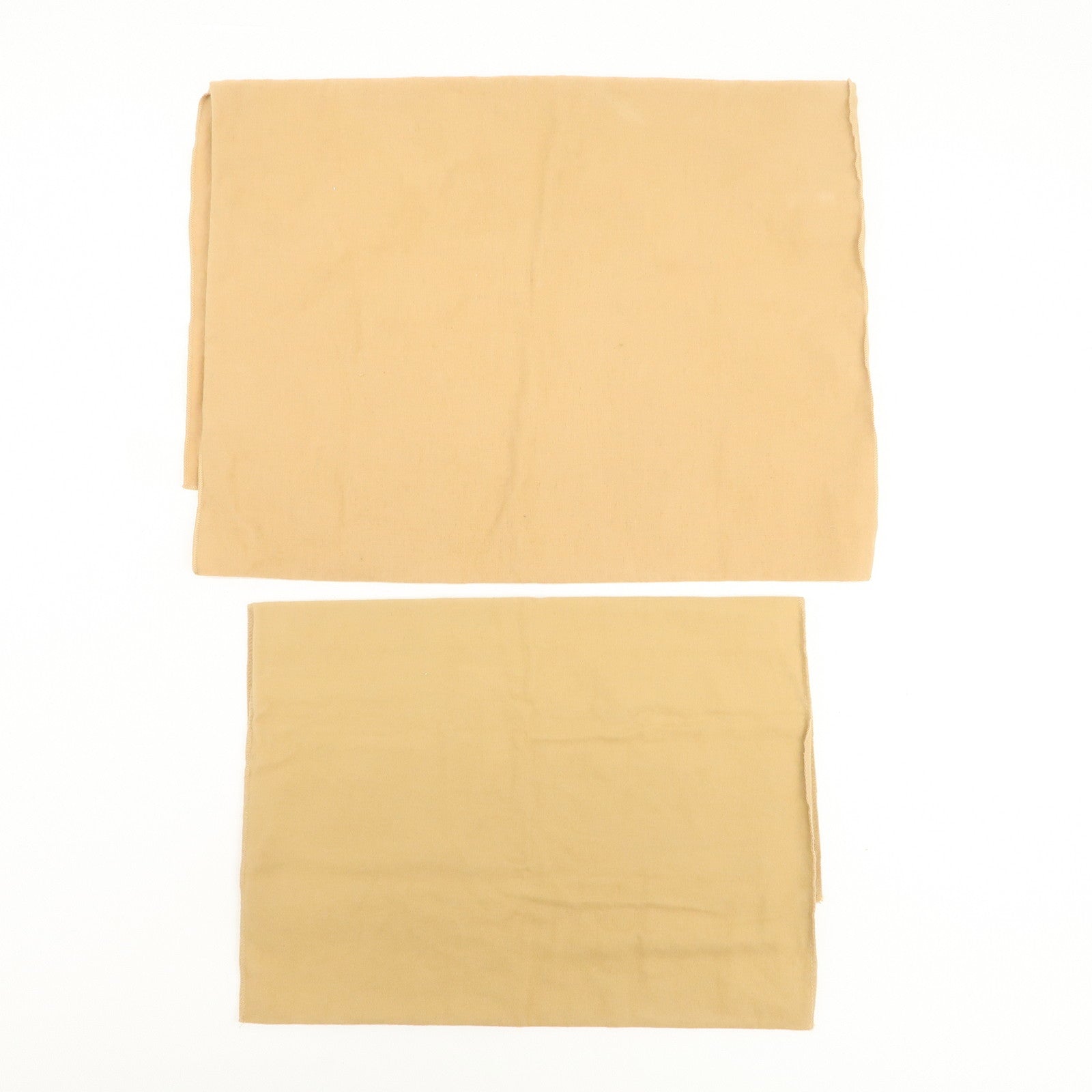 Louis Vuitton Set of 10 Dust Bag Storage Bag Flap Style Beige