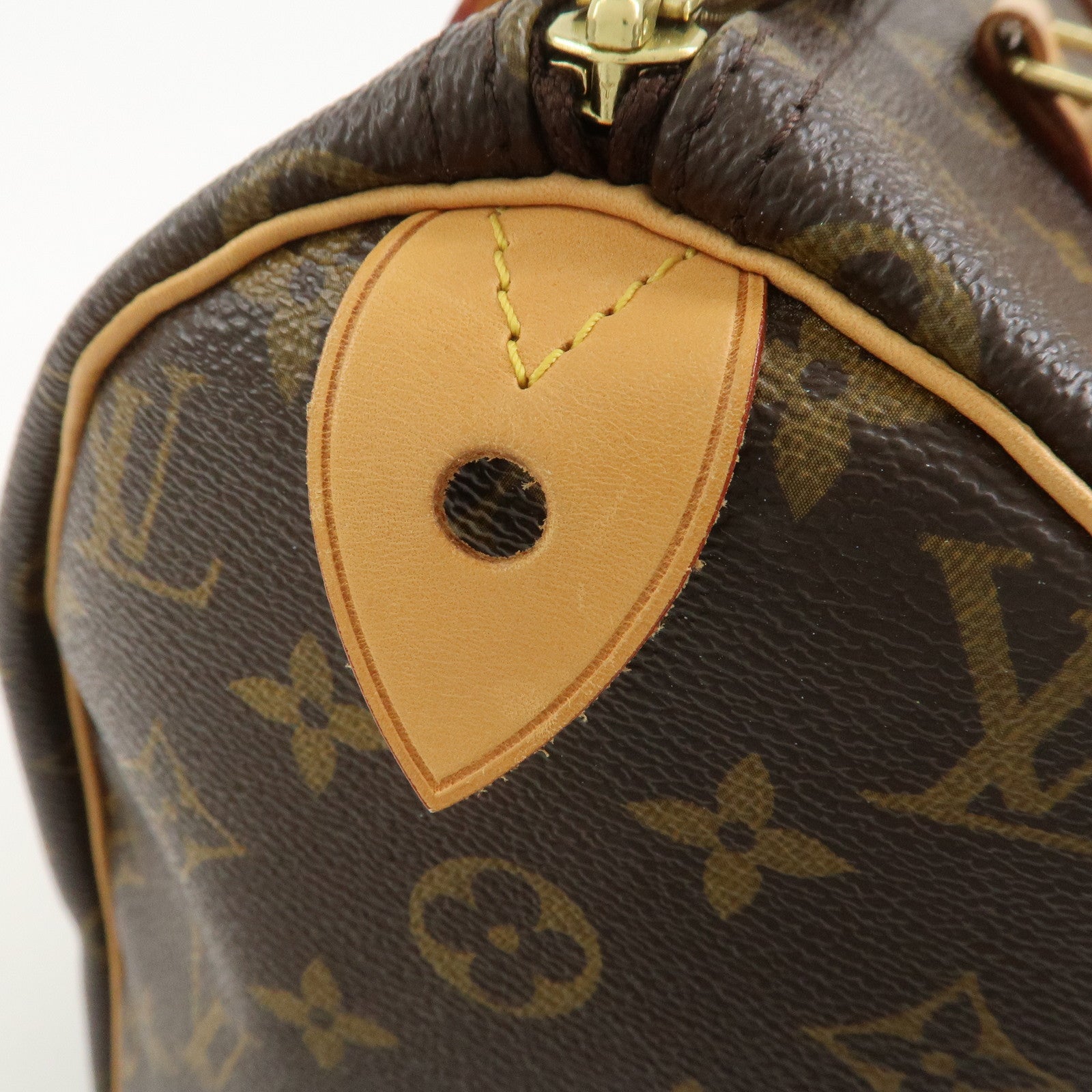 Louis Vuitton Monogram Speedy 30 Boston Bag Hand Bag Brown M41526