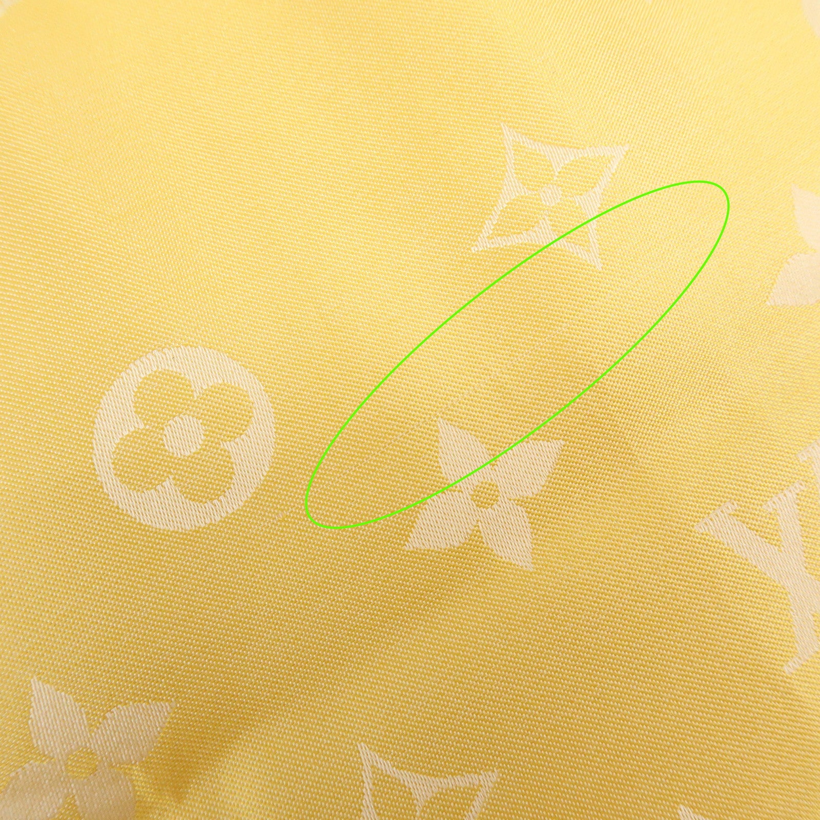 Louis Vuitton Monogram Echarpe Capri Silk 100% Scarf Orange