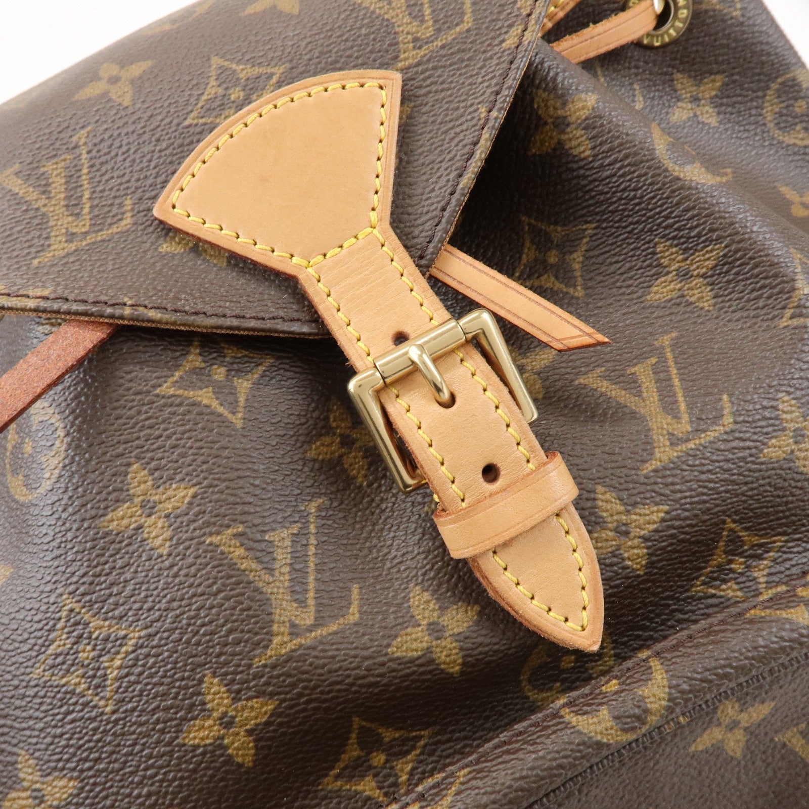 Louis Vuitton Monogram Montsouris MM Backpack Brown M51136