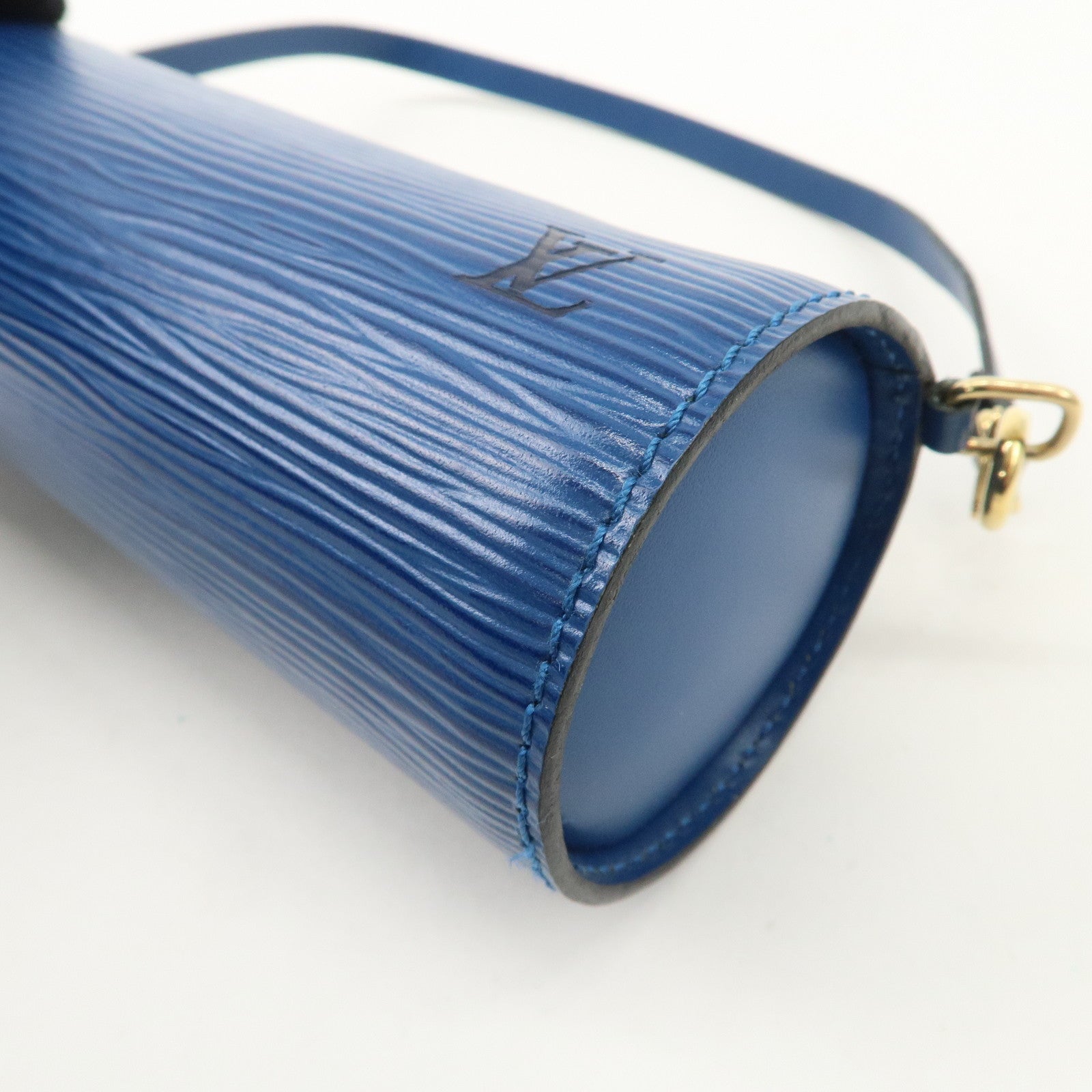 Louis Vuitton Monogram Epi Set of 2 Papillon Pouch Noir Toledo Blue Used