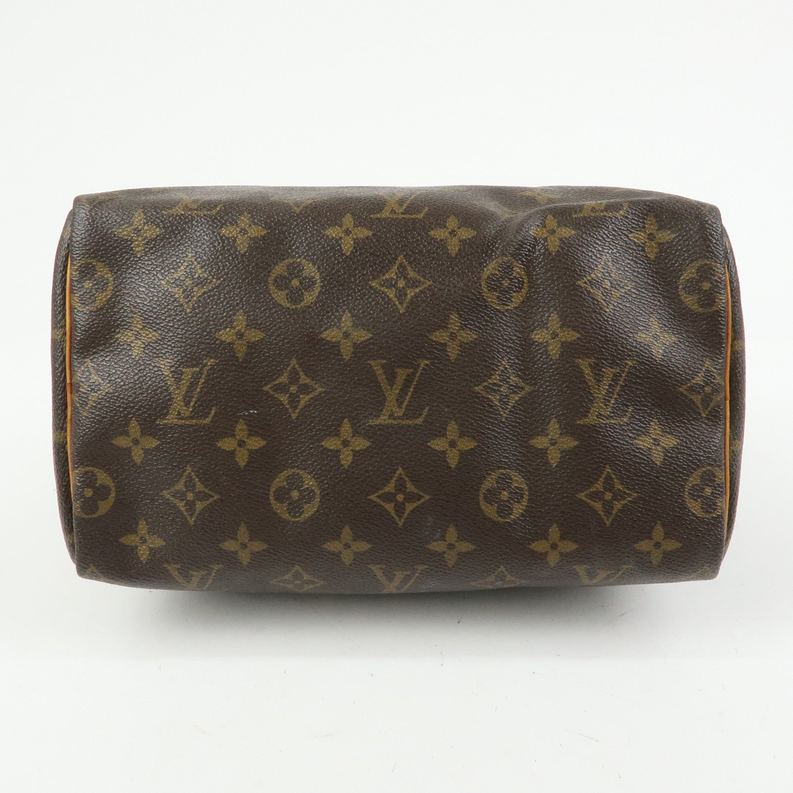 Louis Vuitton Monogram Speedy 25 Boston Bag Hand Bag Brown M41528