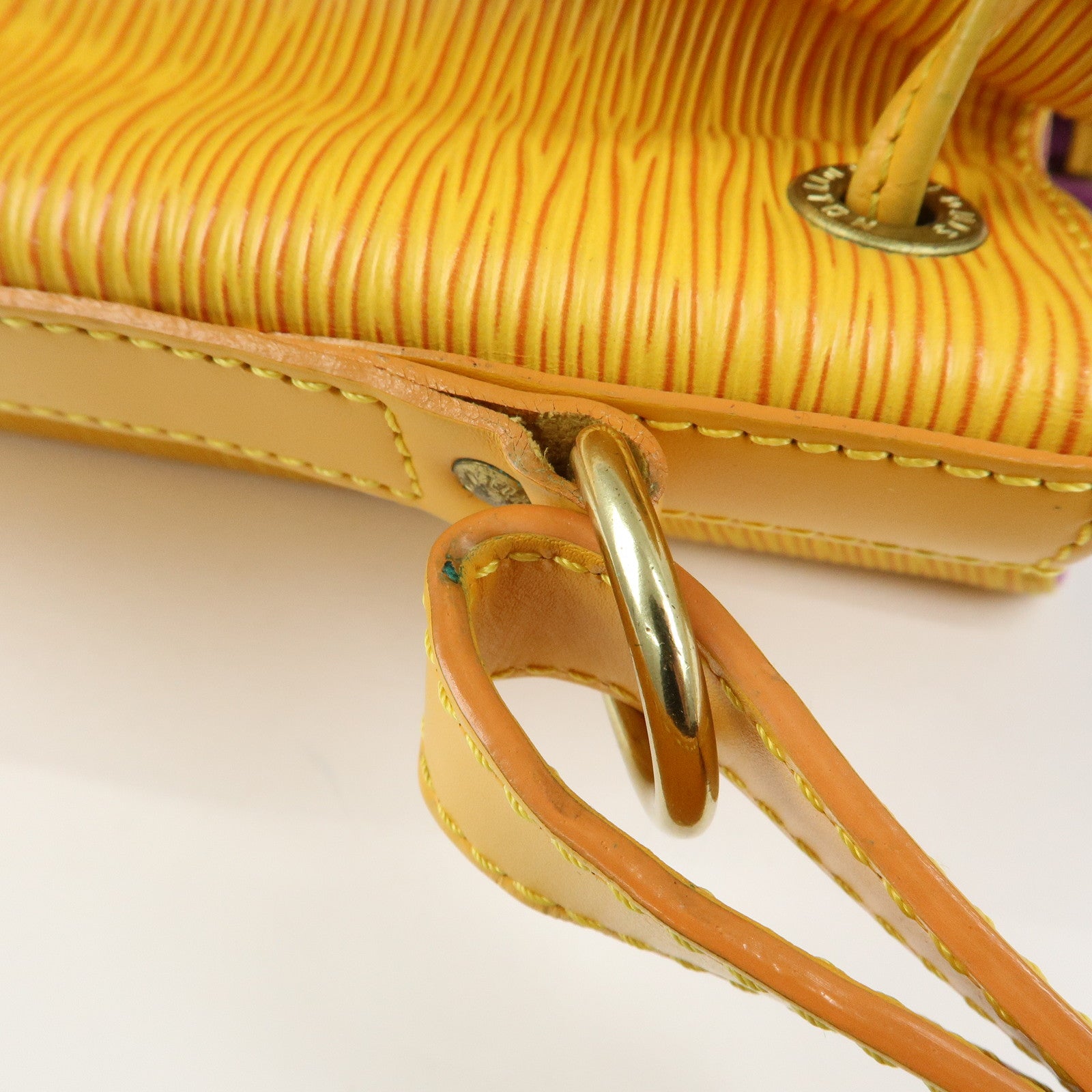 Louis Vuitton Epi Noe Leather Shoulder Bag Tassili Yellow M44009