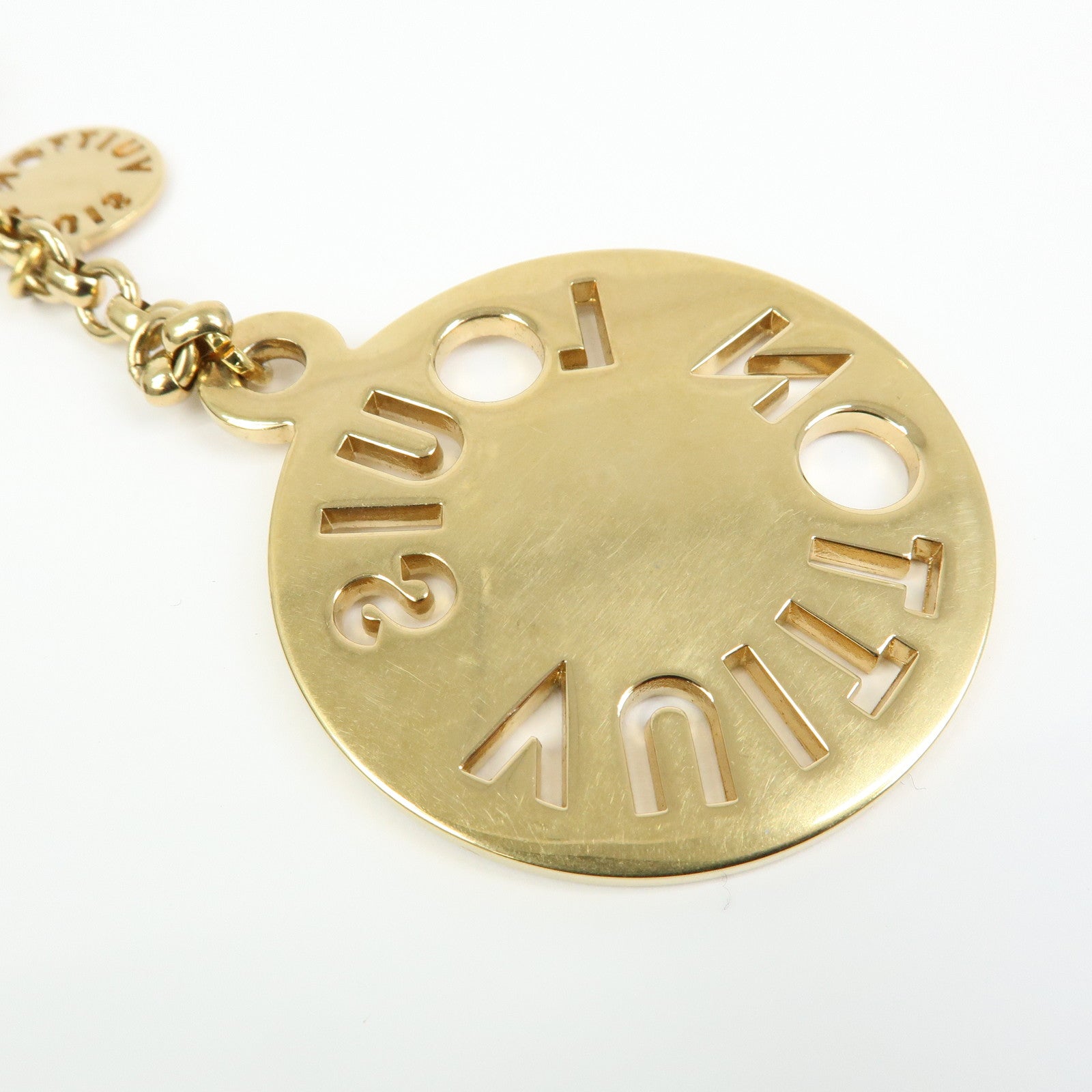 Louis Vuitton Cruise Line Plastic Metal Bag Charm Key Charm M65648