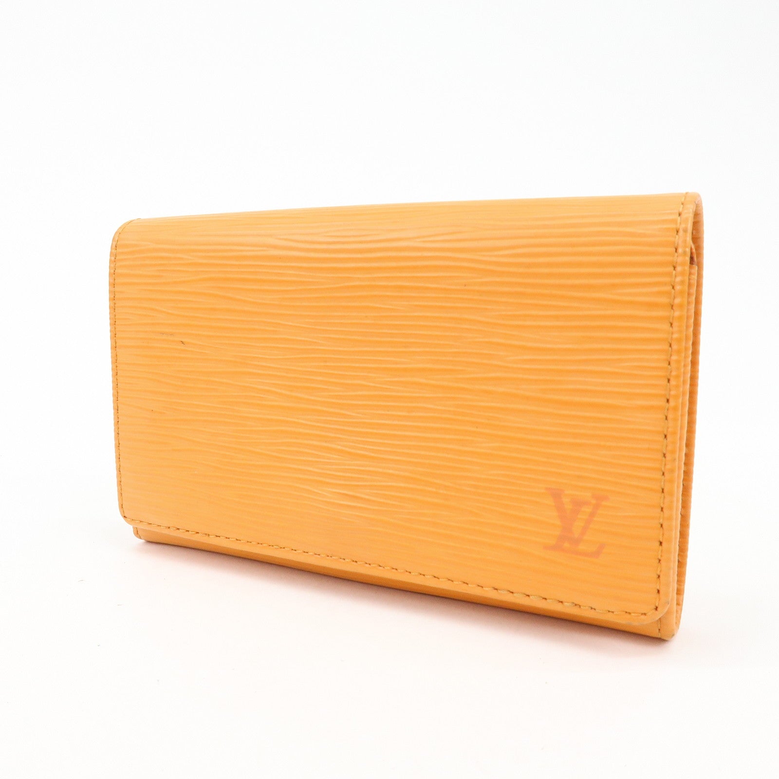 Louis Vuitton Epi Leather Porte Monnaie Billets Tresor M6350H