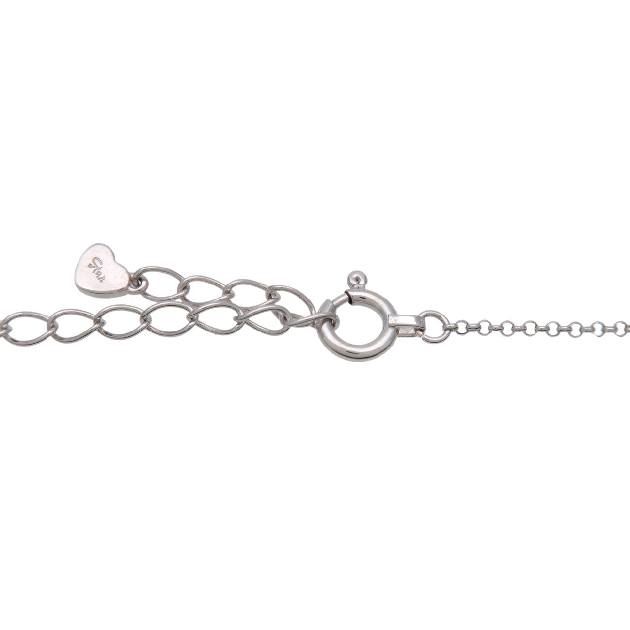 STAR JEWELRY TWO UNIVERSE Diamond Necklace K18 750WG White Gold
