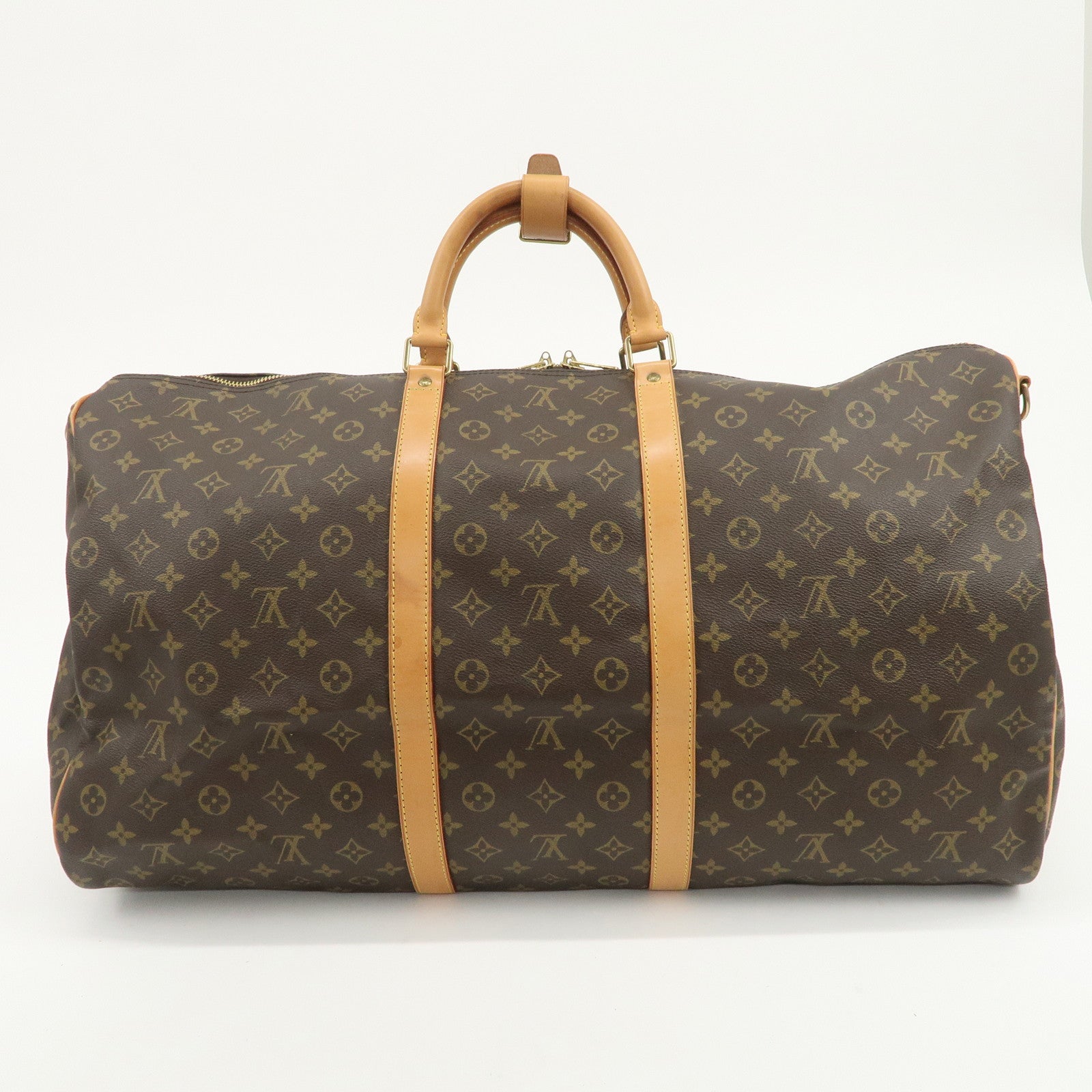 Louis Vuitton Monogram Keep All Bandouliere 60 Boston Bag M41412