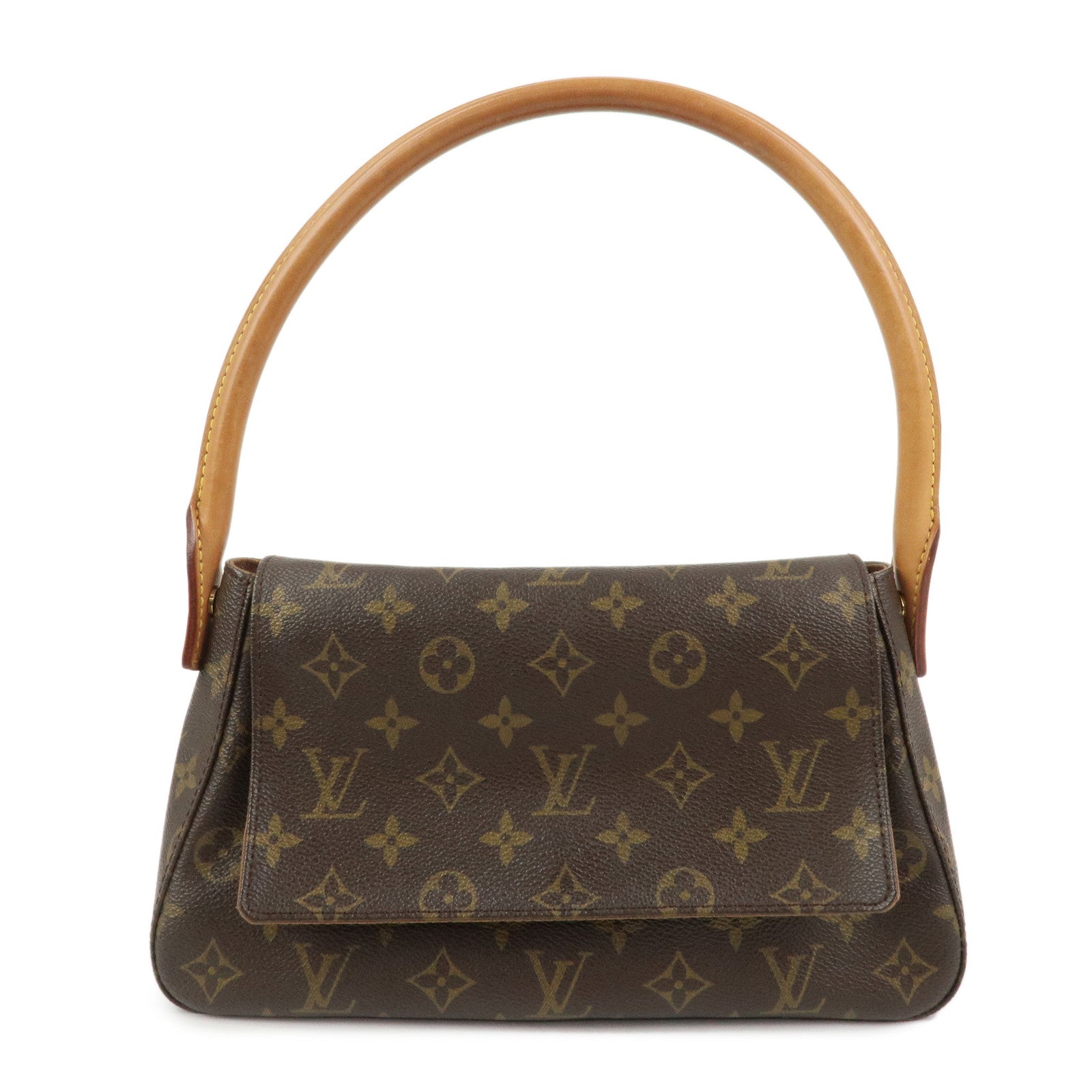 Louis Vuitton Monogram Mini Looping Shoulder Bag Brown M51147