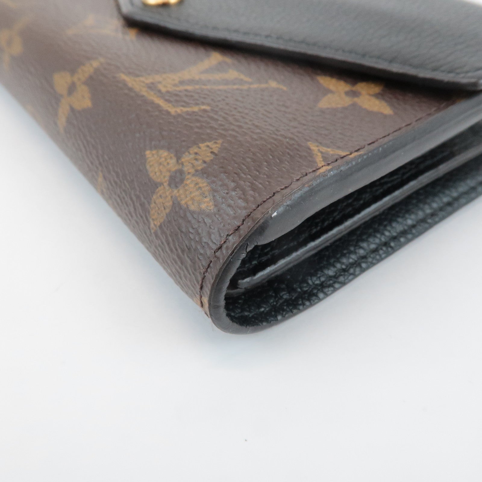 Louis Vuitton Monogram Portefeuille Palace Compact Wallet M60990 Used