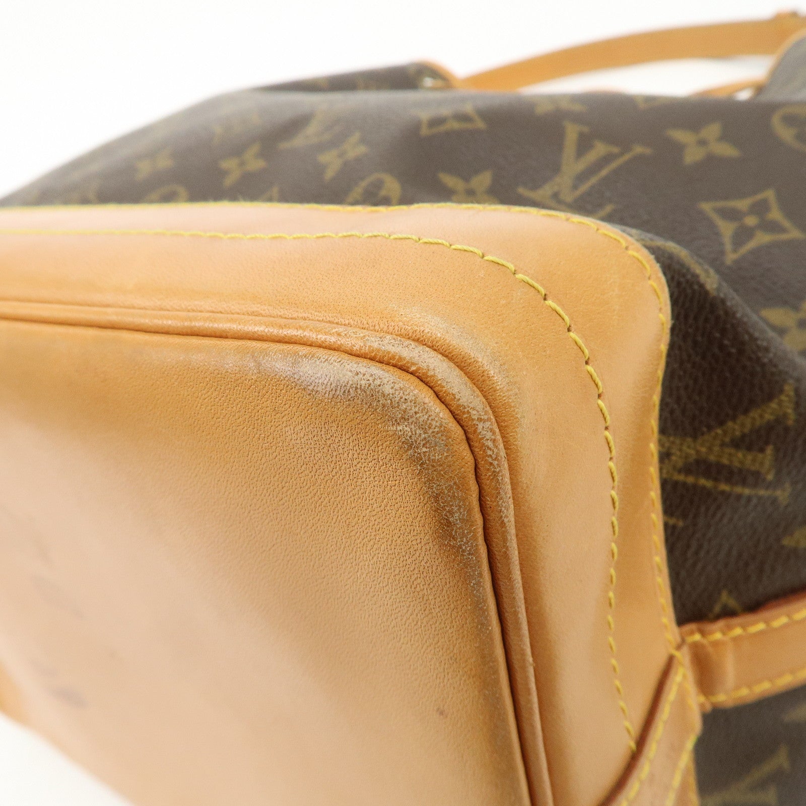 Louis Vuitton Monogram Noe Shoulder Bag Brown M42224