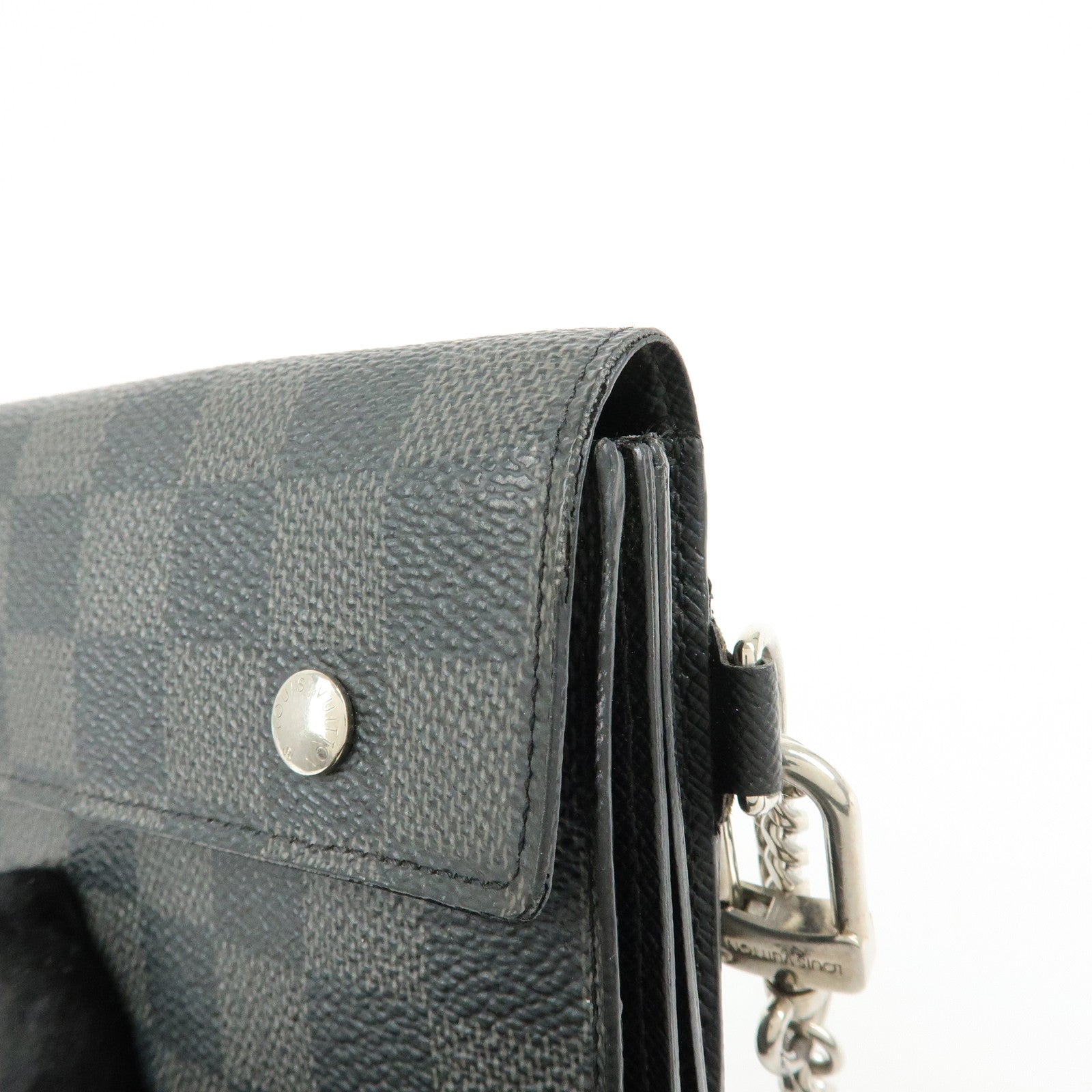 Louis Vuitton Damier Graphite Portefeuille Accordion Wallet N60023