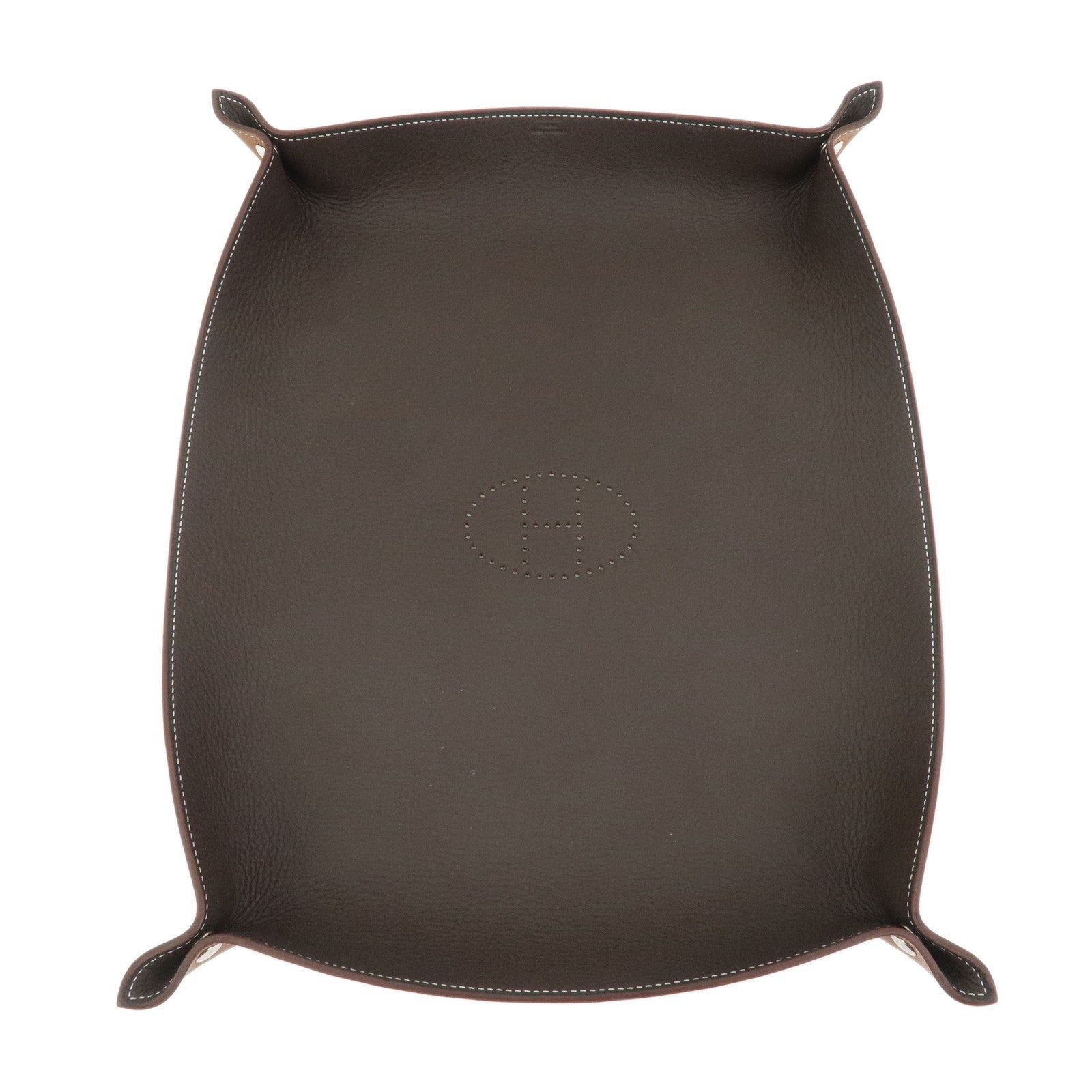 HERMES Mises et Relances Desk Taurillon Leather Mail Tray U Stamped