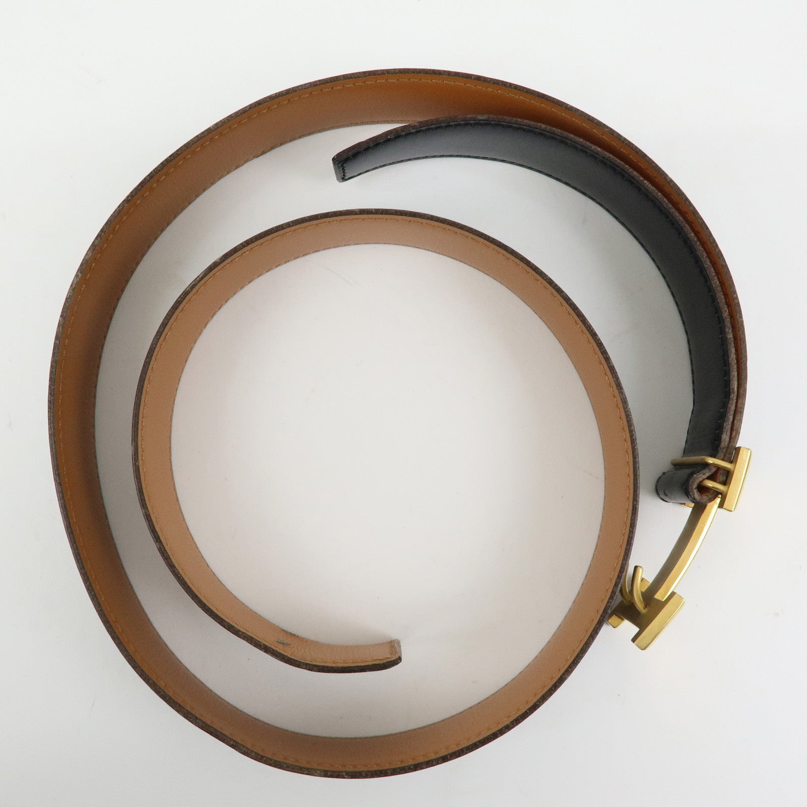 HERMES H Buckle Reversible Constance Belt