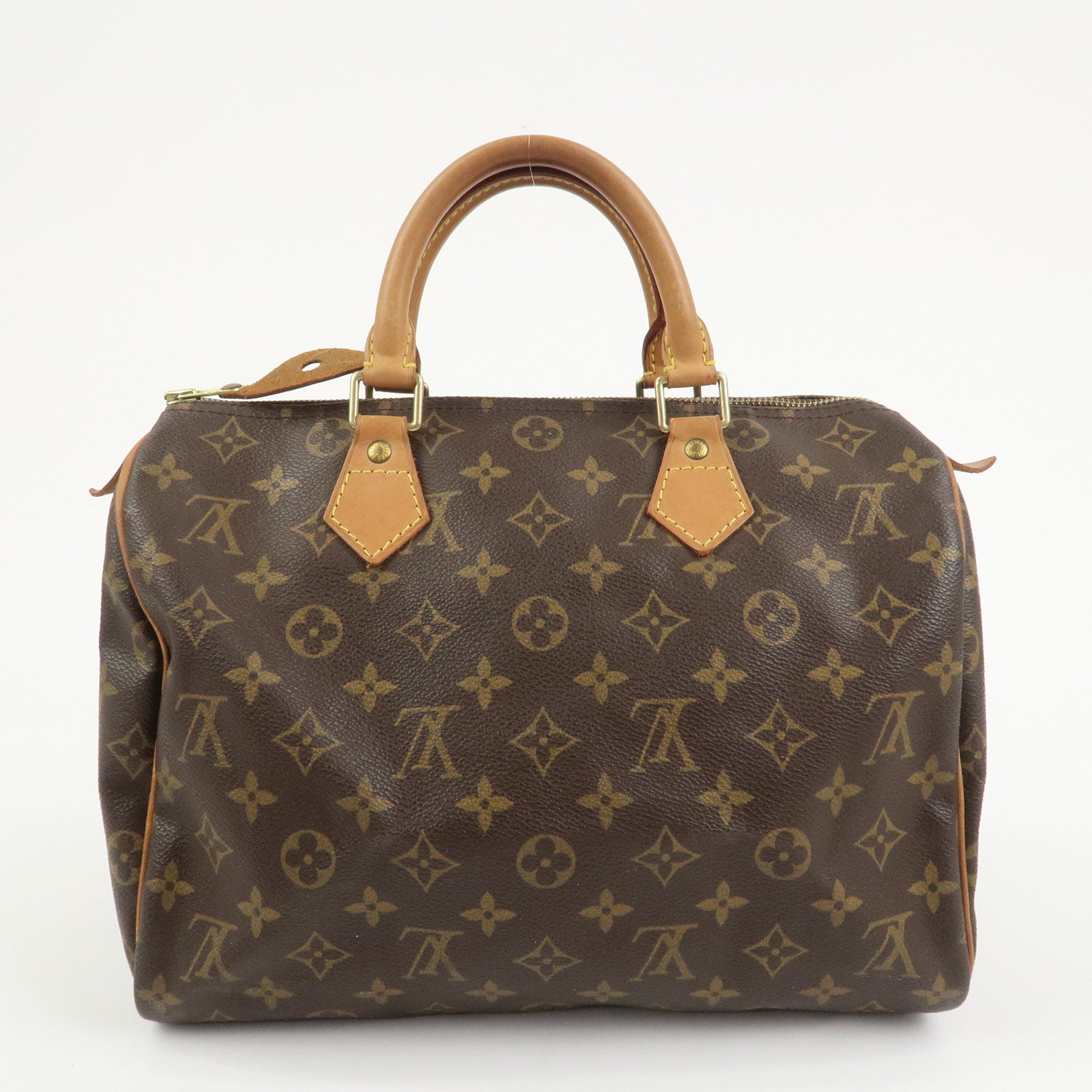 Louis Vuitton Monogram Speedy 30 Boston Bag Hand Bag Brown M41526