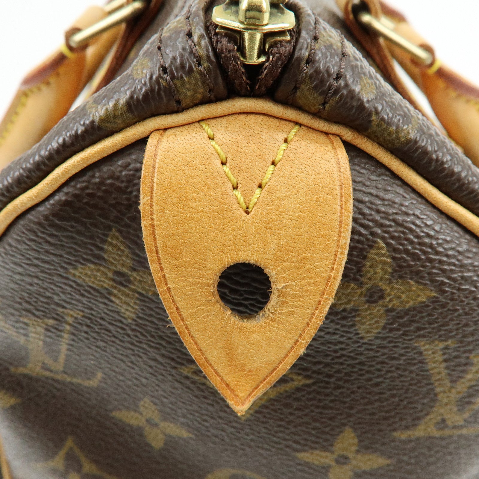 Louis Vuitton Monogram Speedy 25 Boston Bag Hand Bag Brown M41528